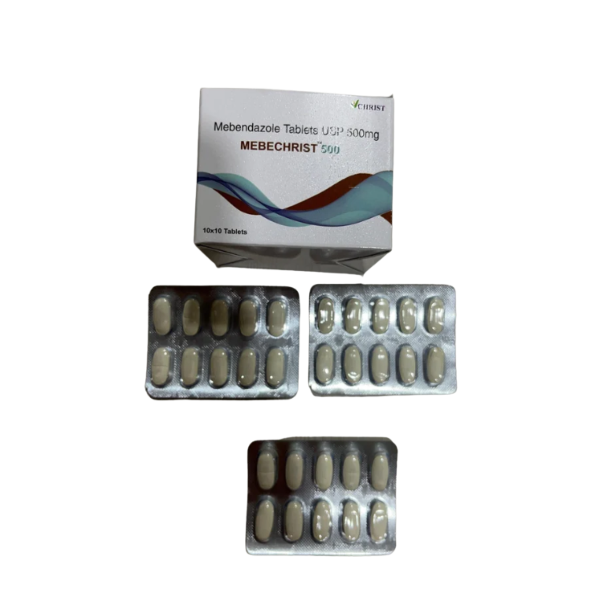 Mebechrist Mebendazole 500mg Tablet