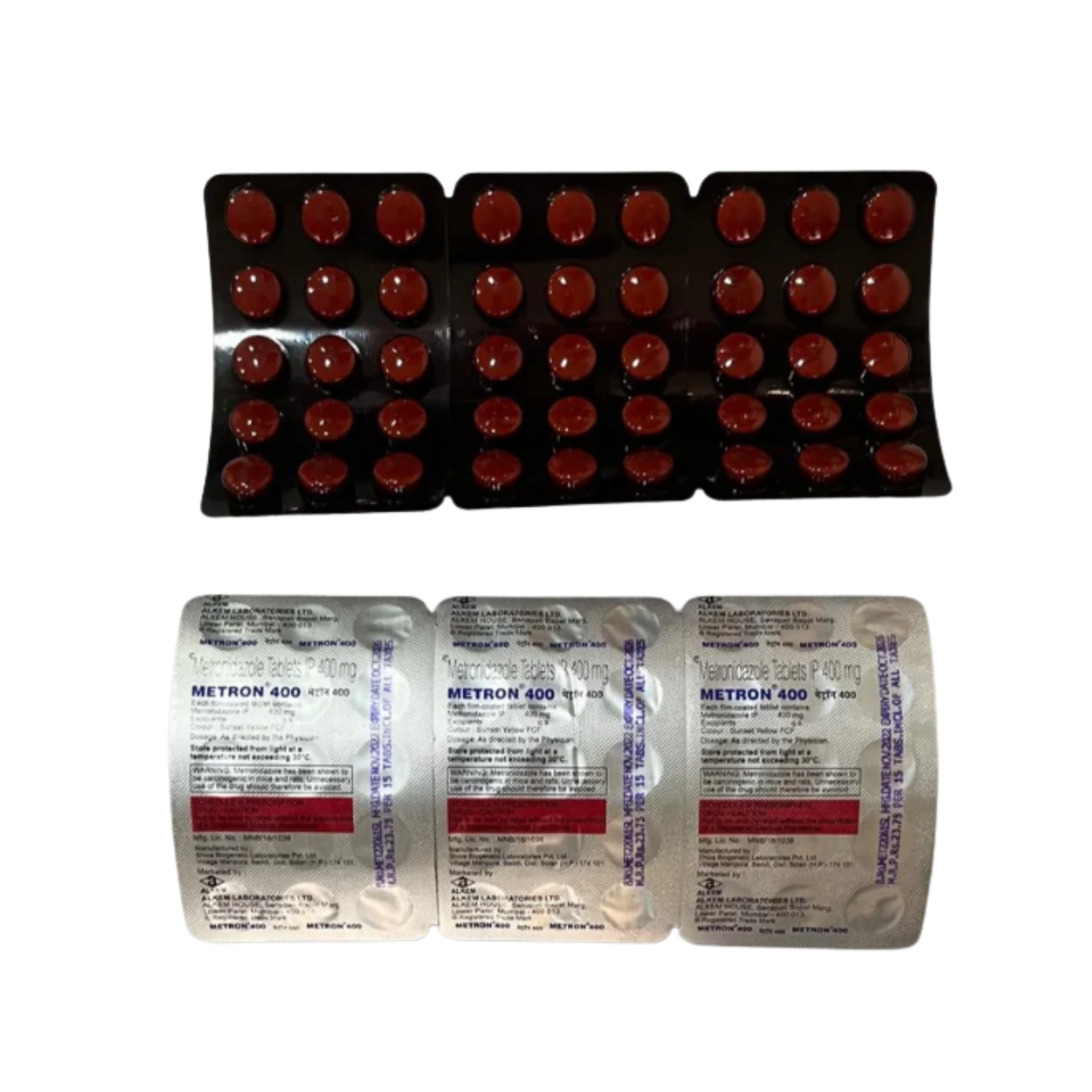 400mg Metronidazole Tablet
