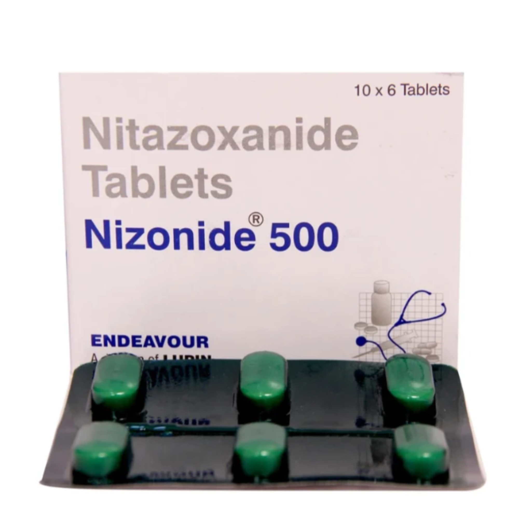 Nitazoxanide 500mg Tablet