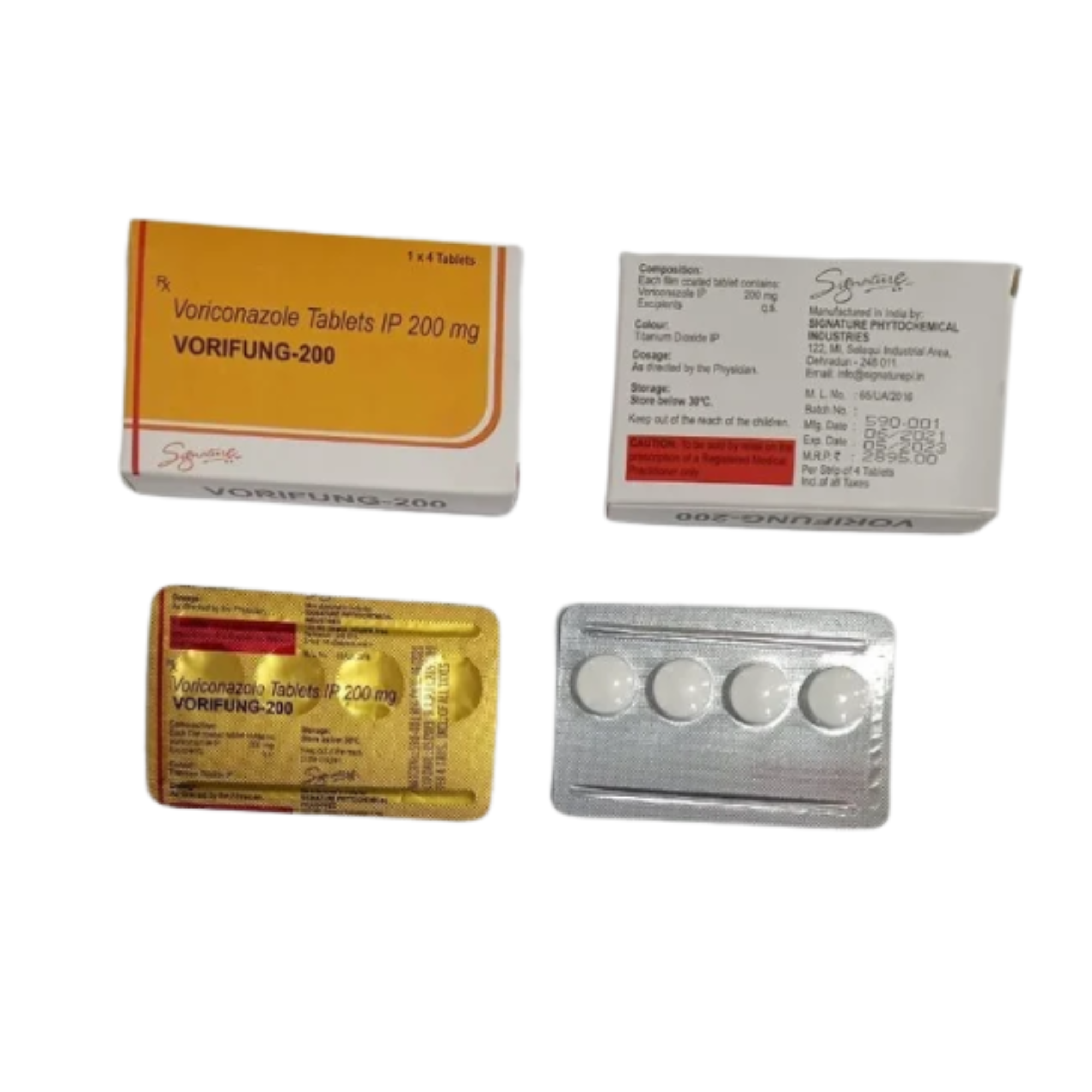 200 mg Voriconazole tablet