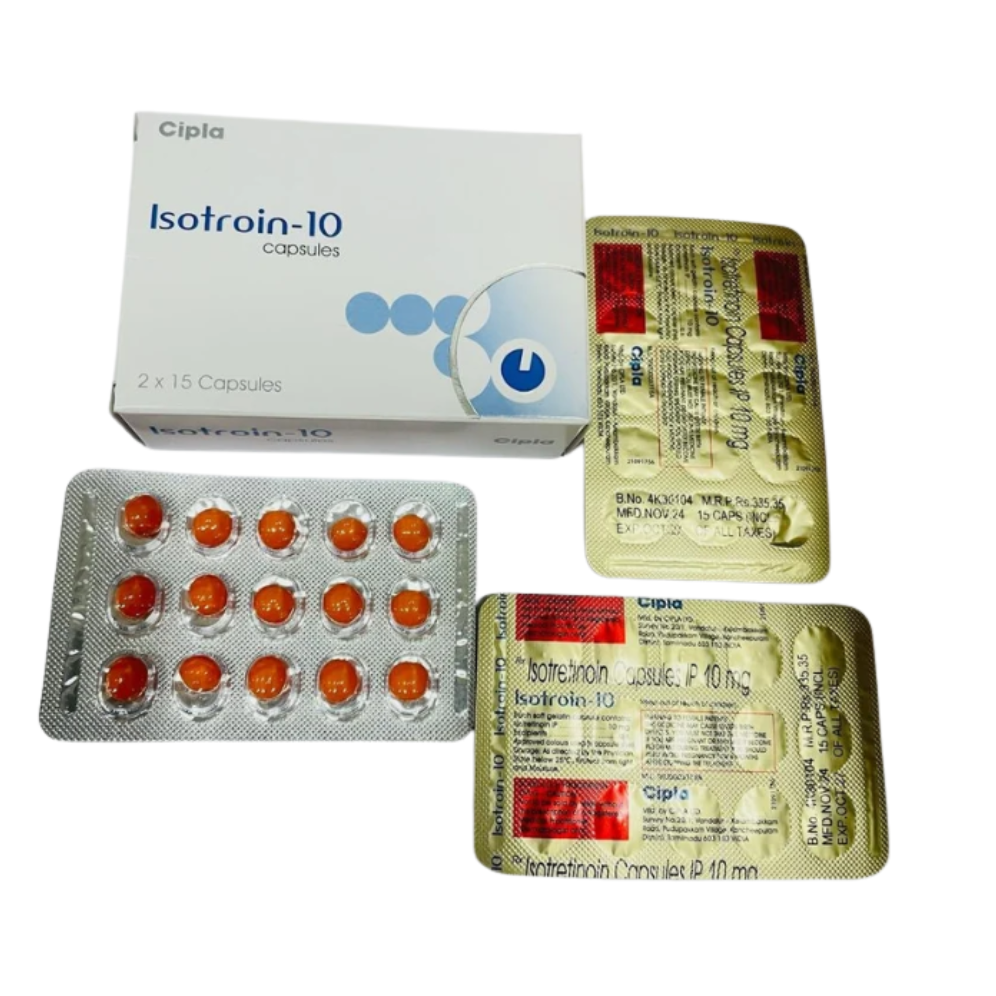 Isotroin 10mg Capsules