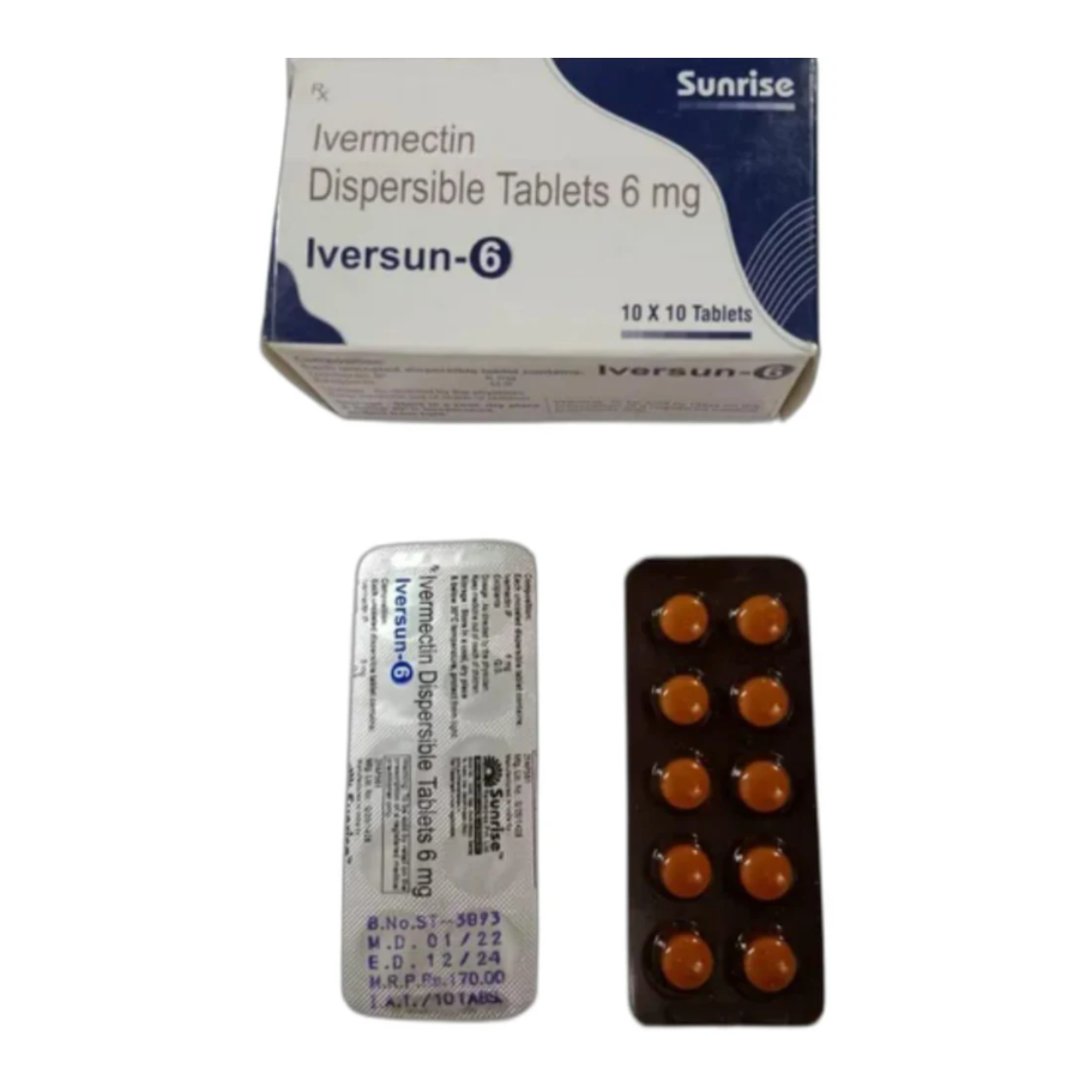6mg Iversun Tablets