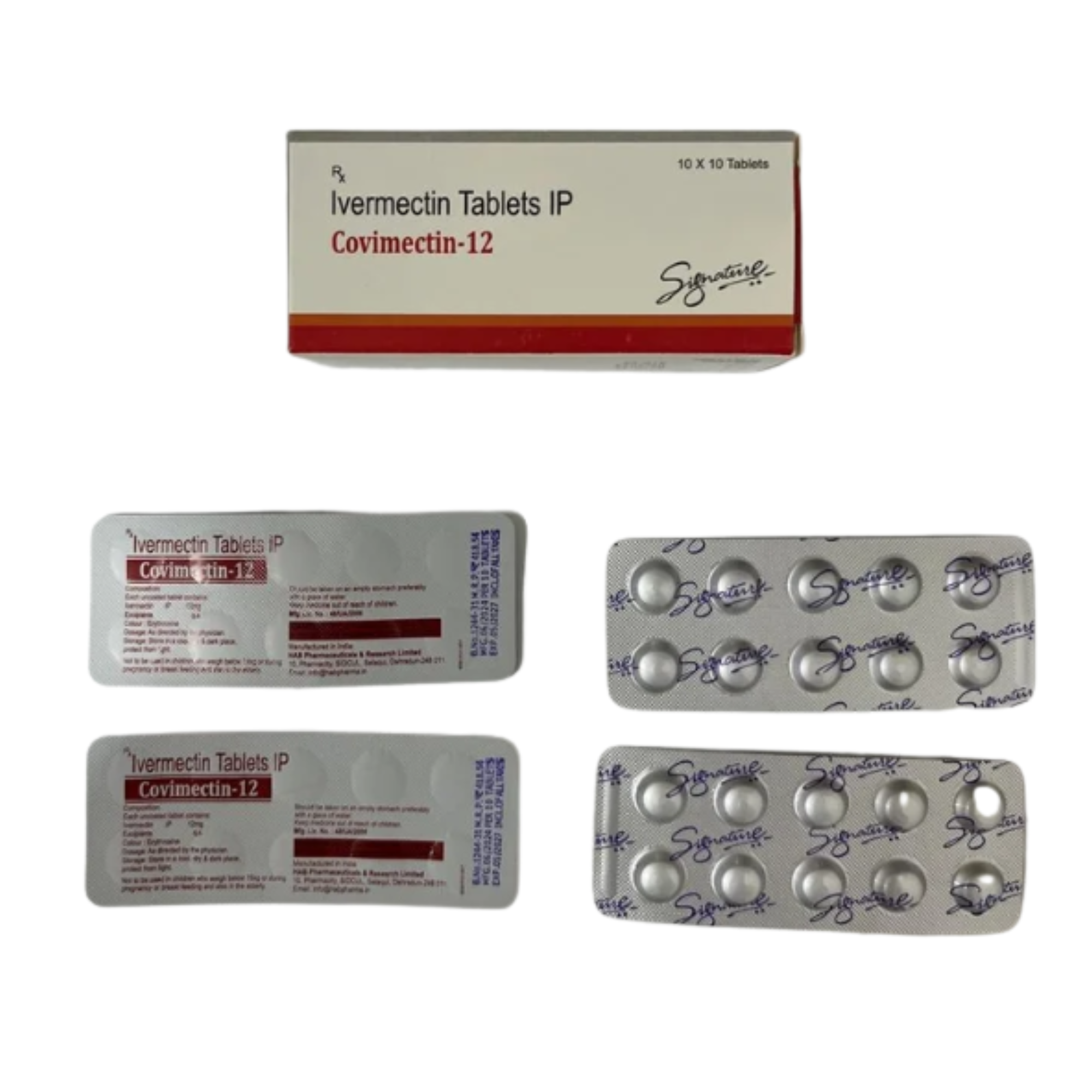 Covimectin 12mg Tablets
