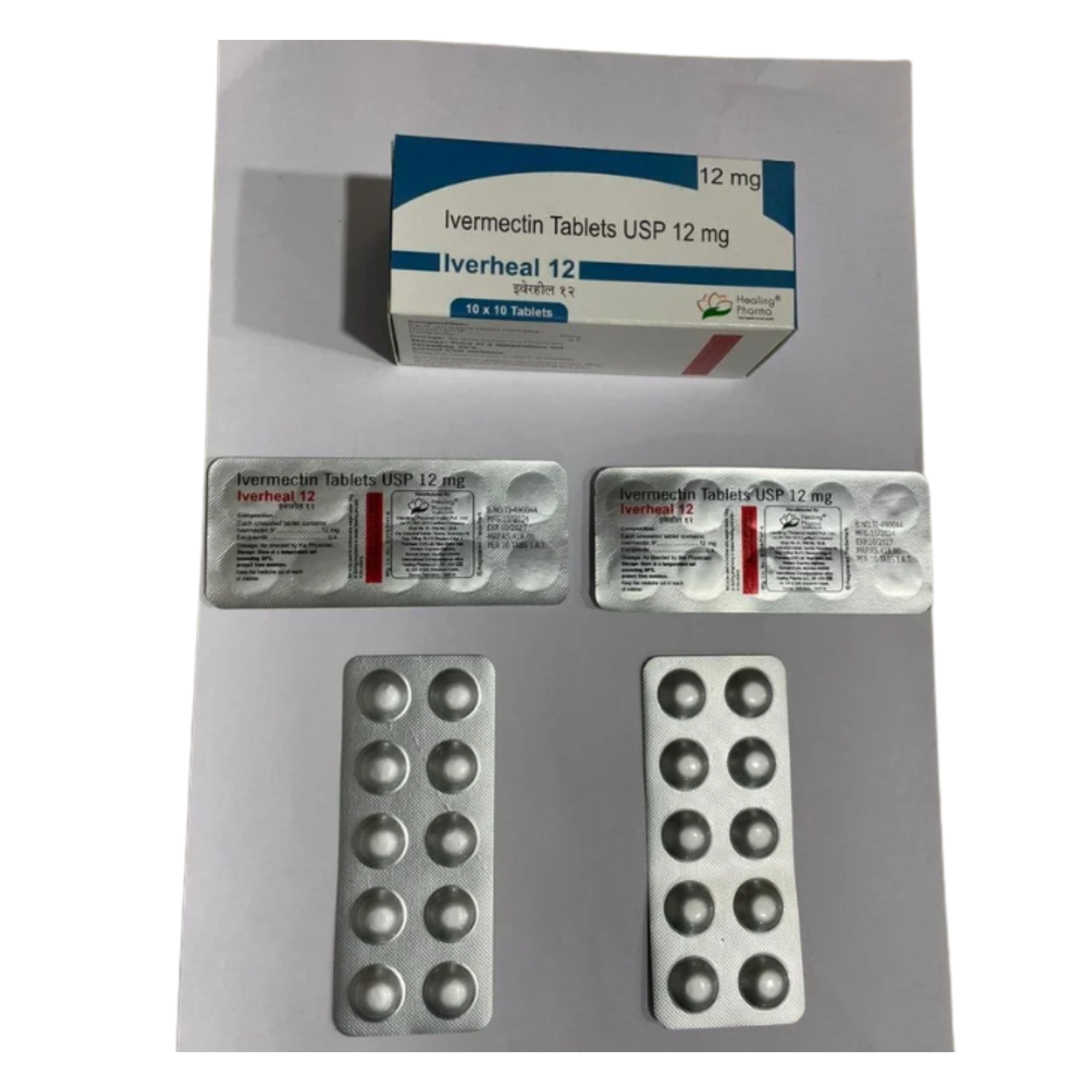 Iverheal 12 Ivermectin 12mg Tablets