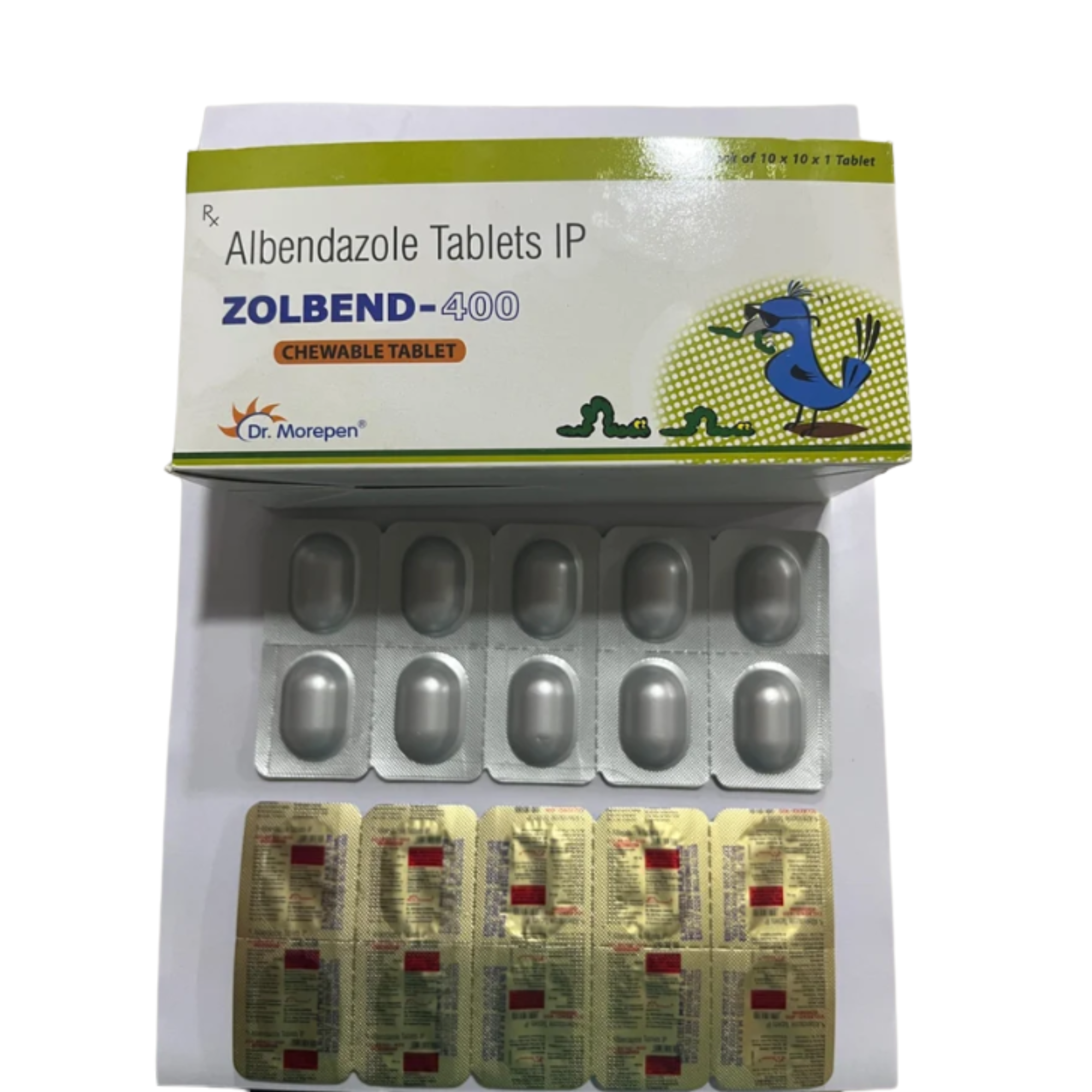 Zolblend 400mg tablets