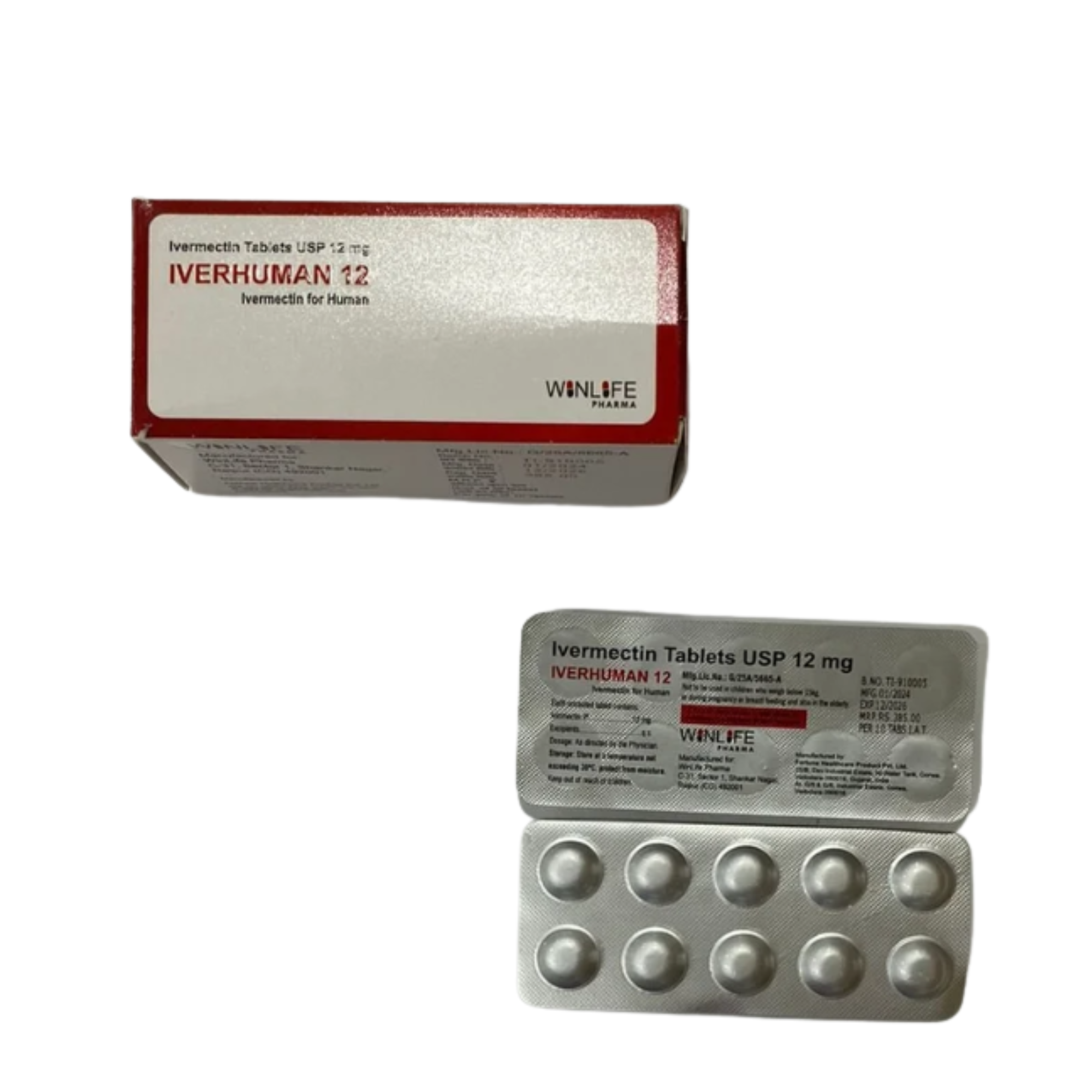 Iverhuman 12 Ivermectin Tablet