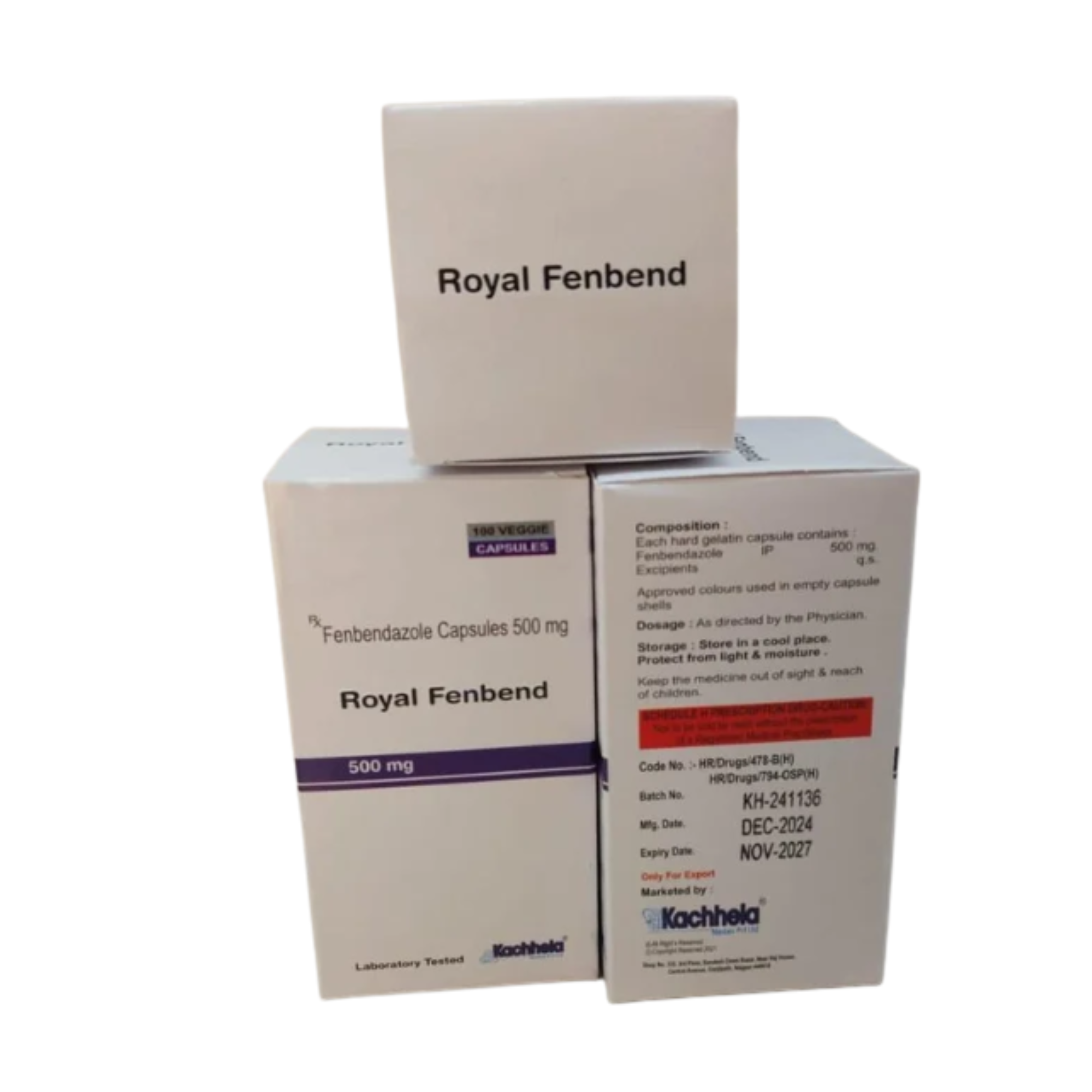Fenbendazole Tablet 500 mg