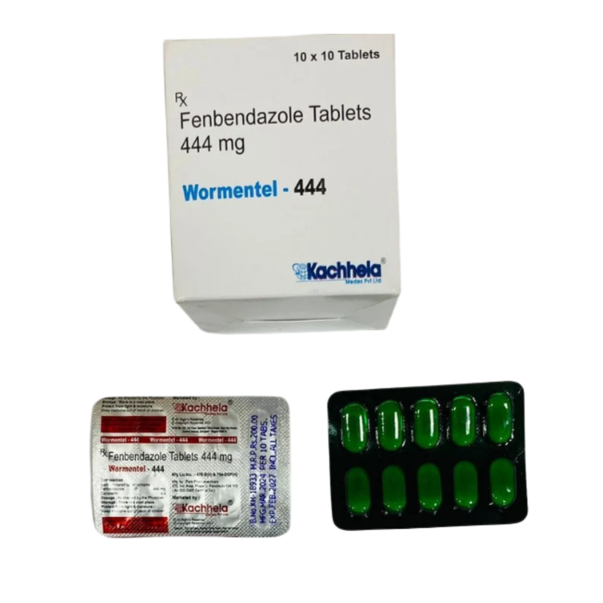 Fenbendazole Tablet 444mg