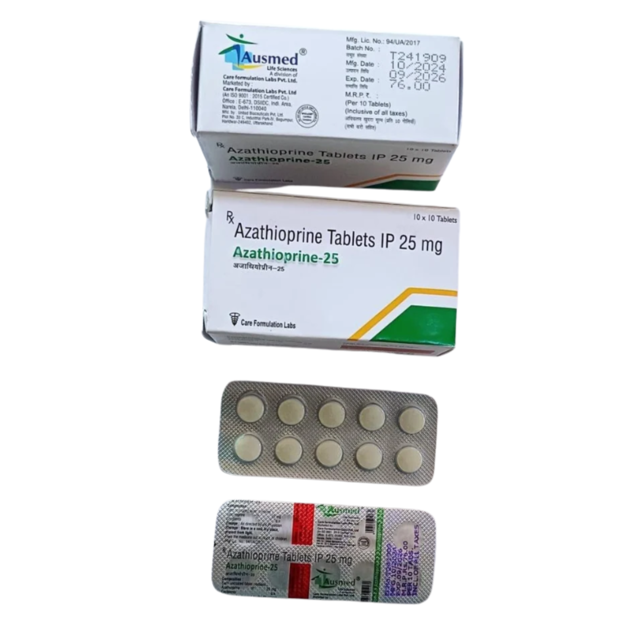 Azathioprine Tablets 25mg
