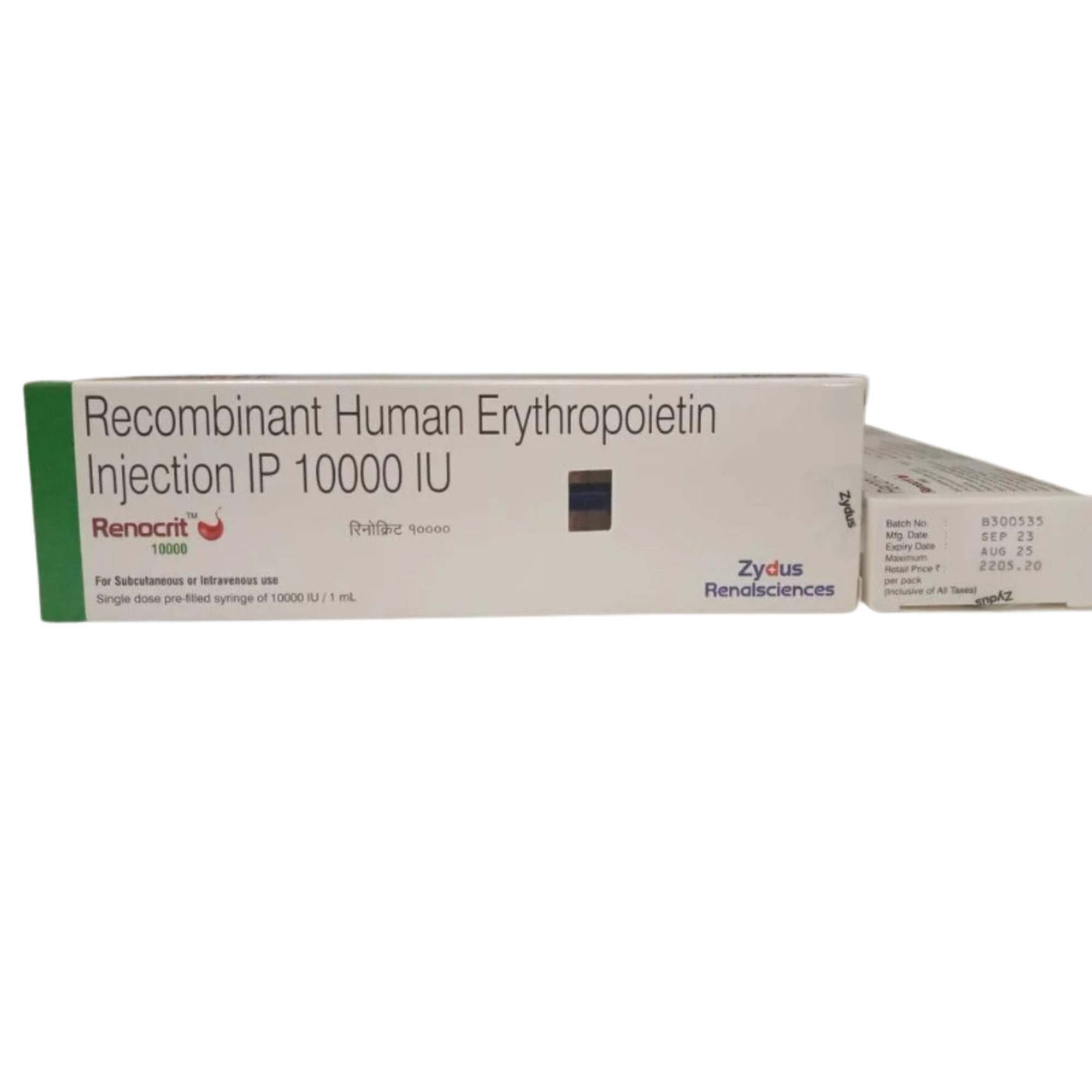 Recombinant Human Erythropoietin inj 10000 IU