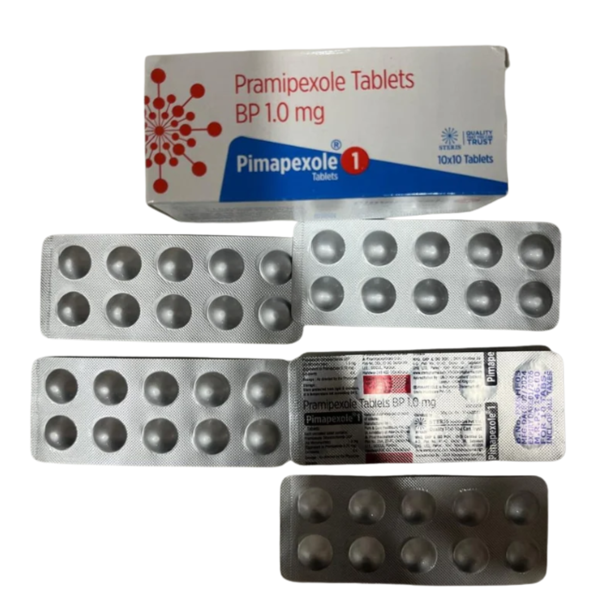 1.0mg BP Pramipexole Tablets