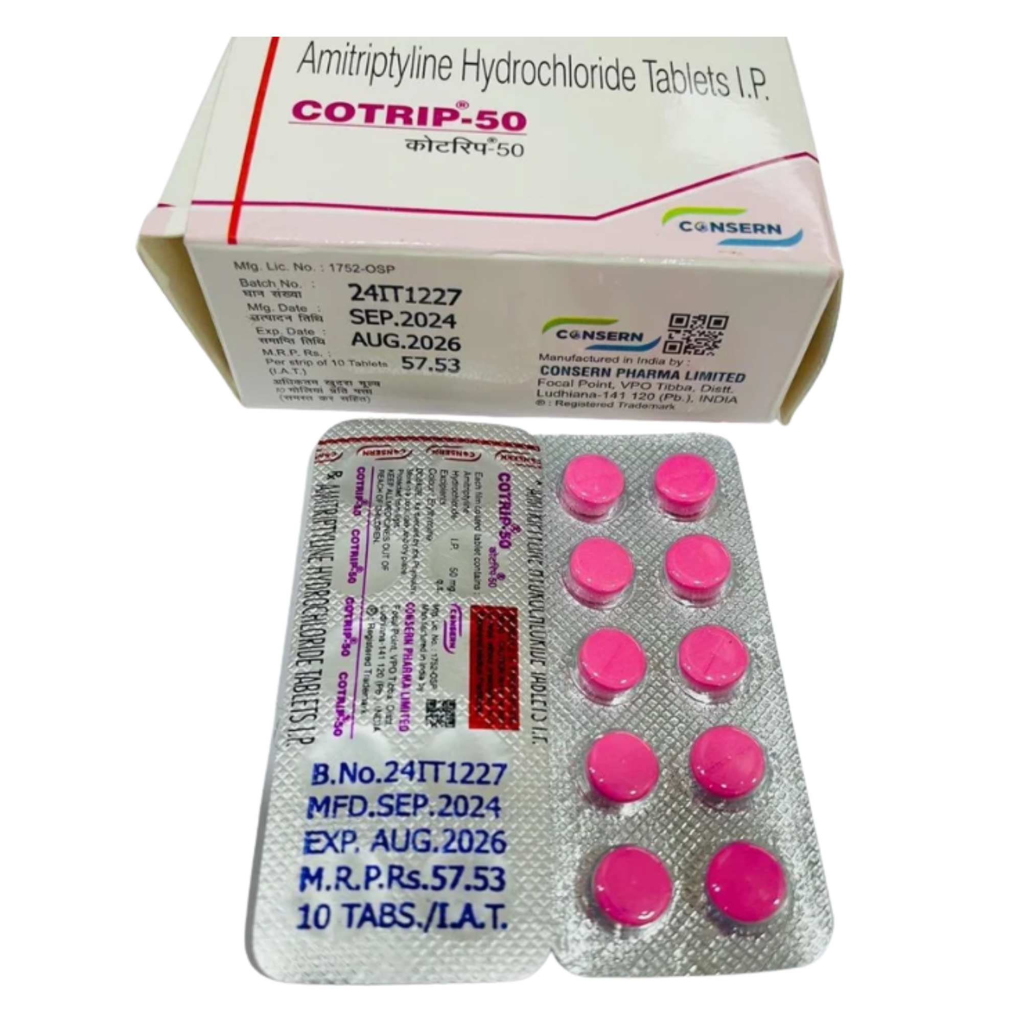 Amitriptyline Hydrochloride Tablet