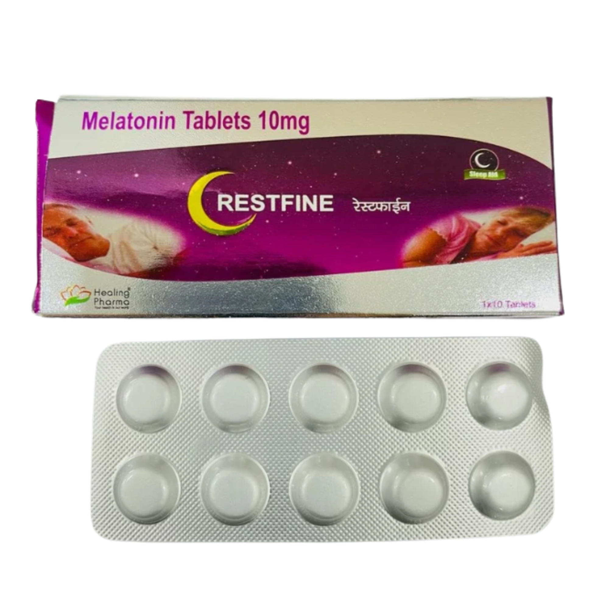 Restfine melatonin tablet 10 mg