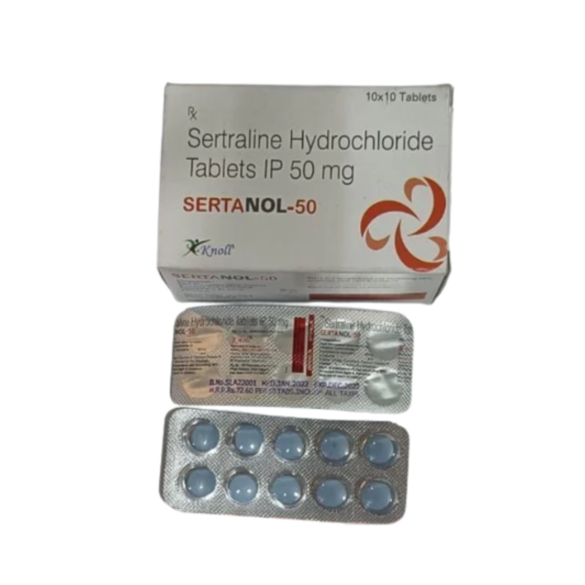 Sertanol- 50mg tablets