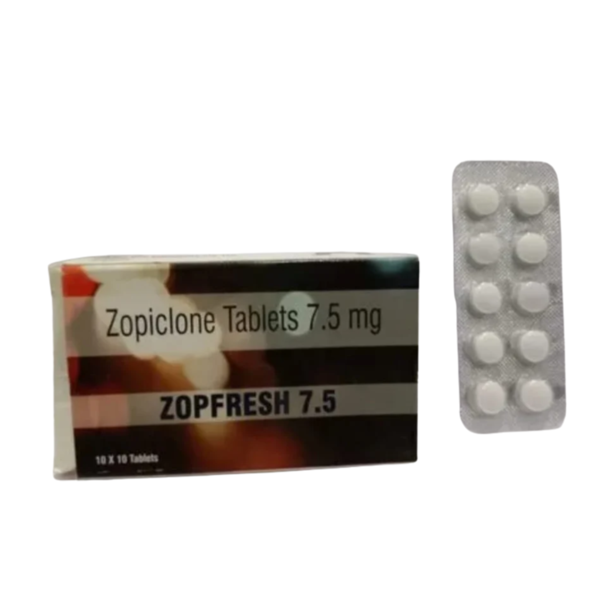 7.5mg Zopiclone Zopfresh Tablet