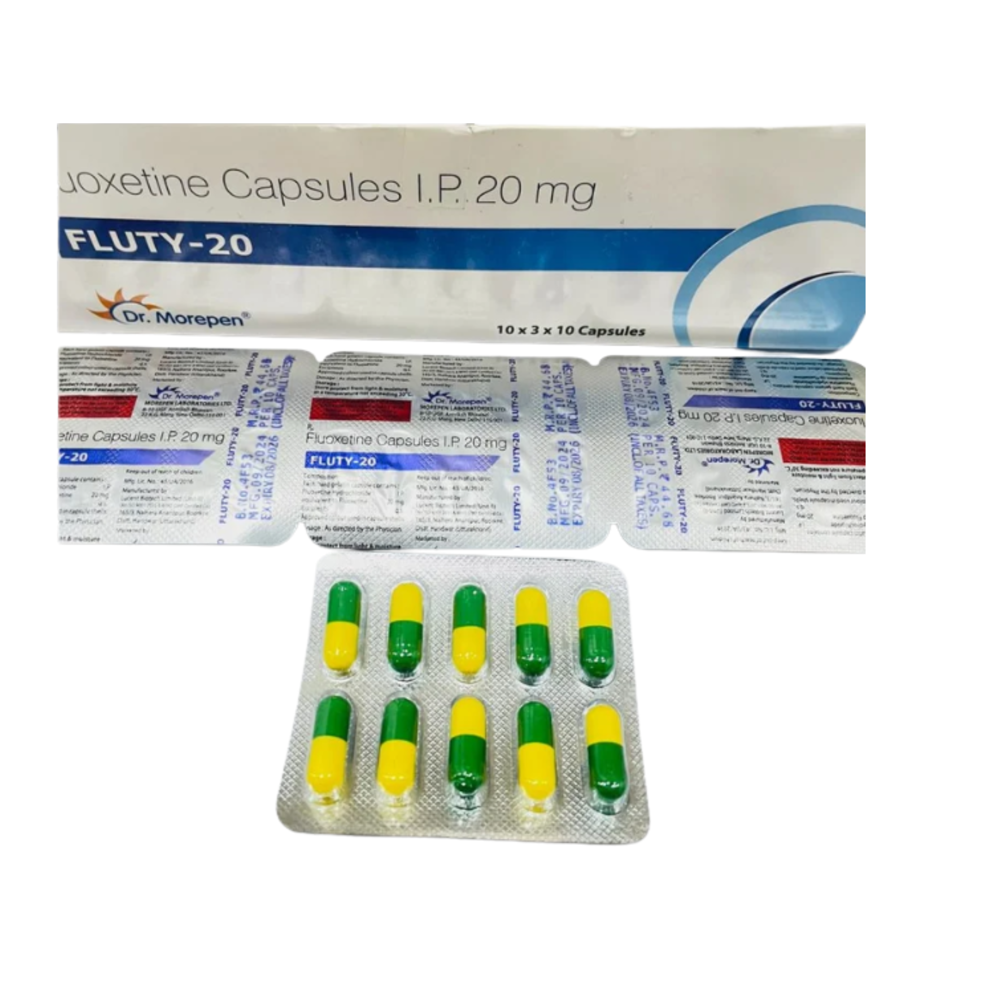 Fluoxetine 20 Mg Capsule