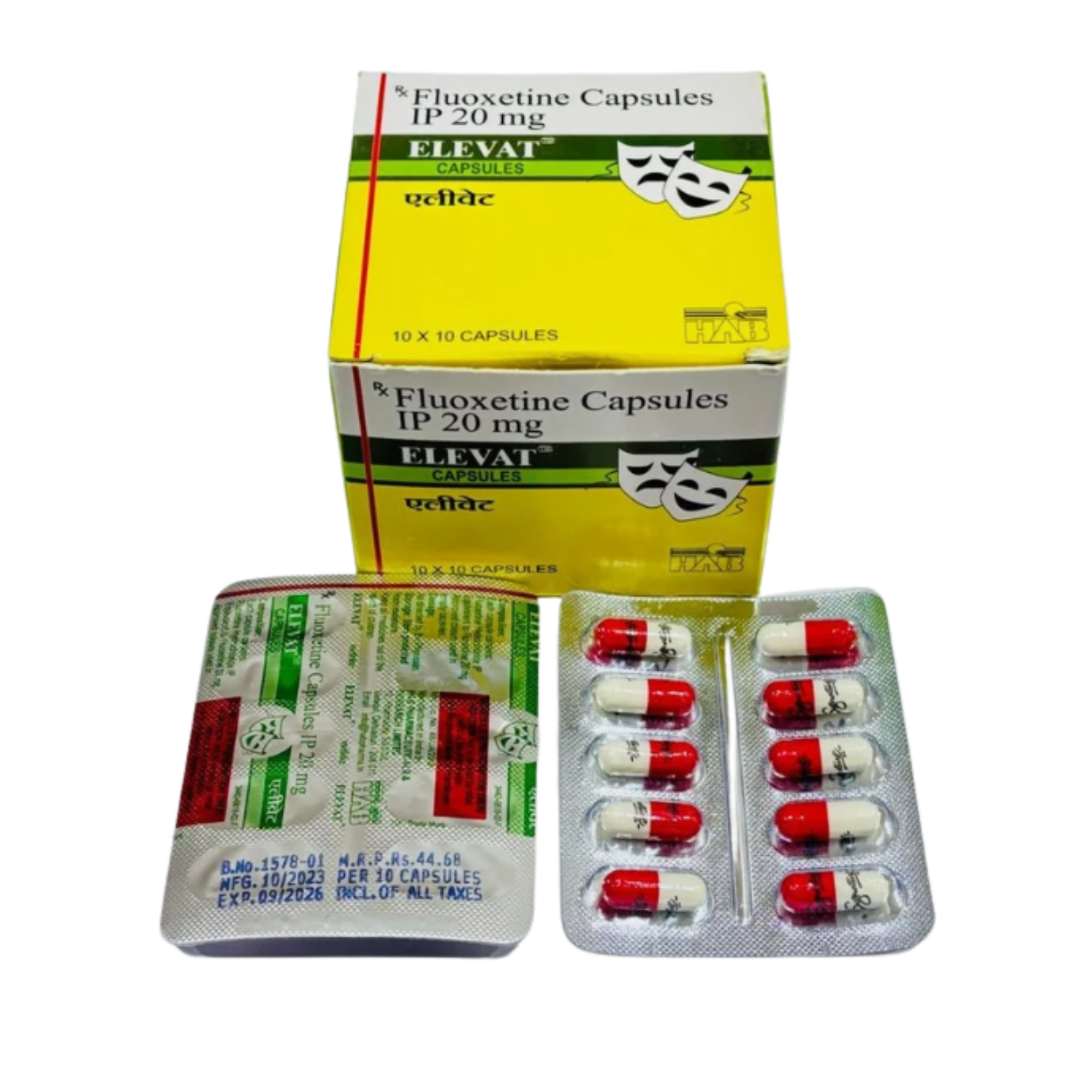 Fluoxetine 20 Mg Capsule