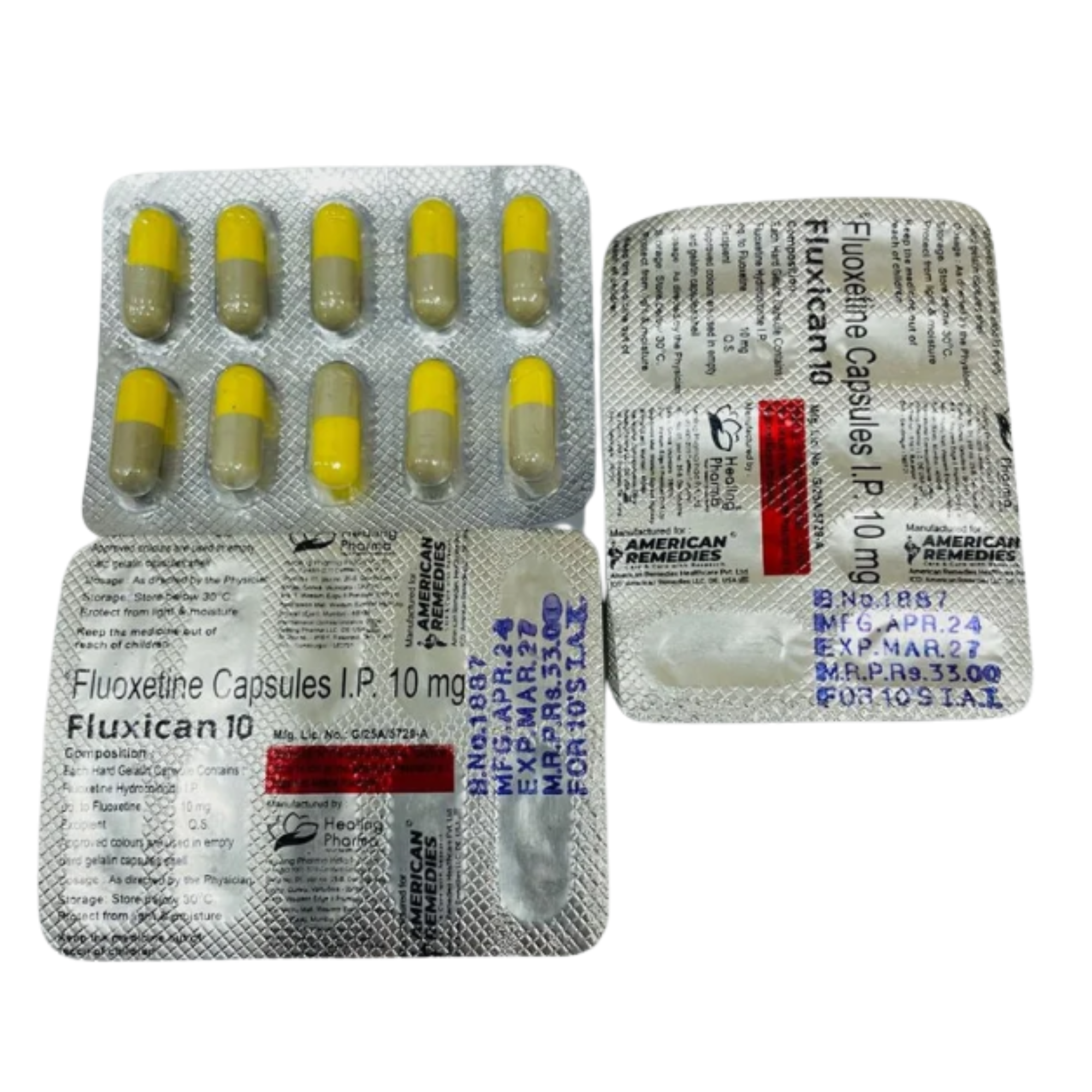 Fluoxetine Capsule 10 mg