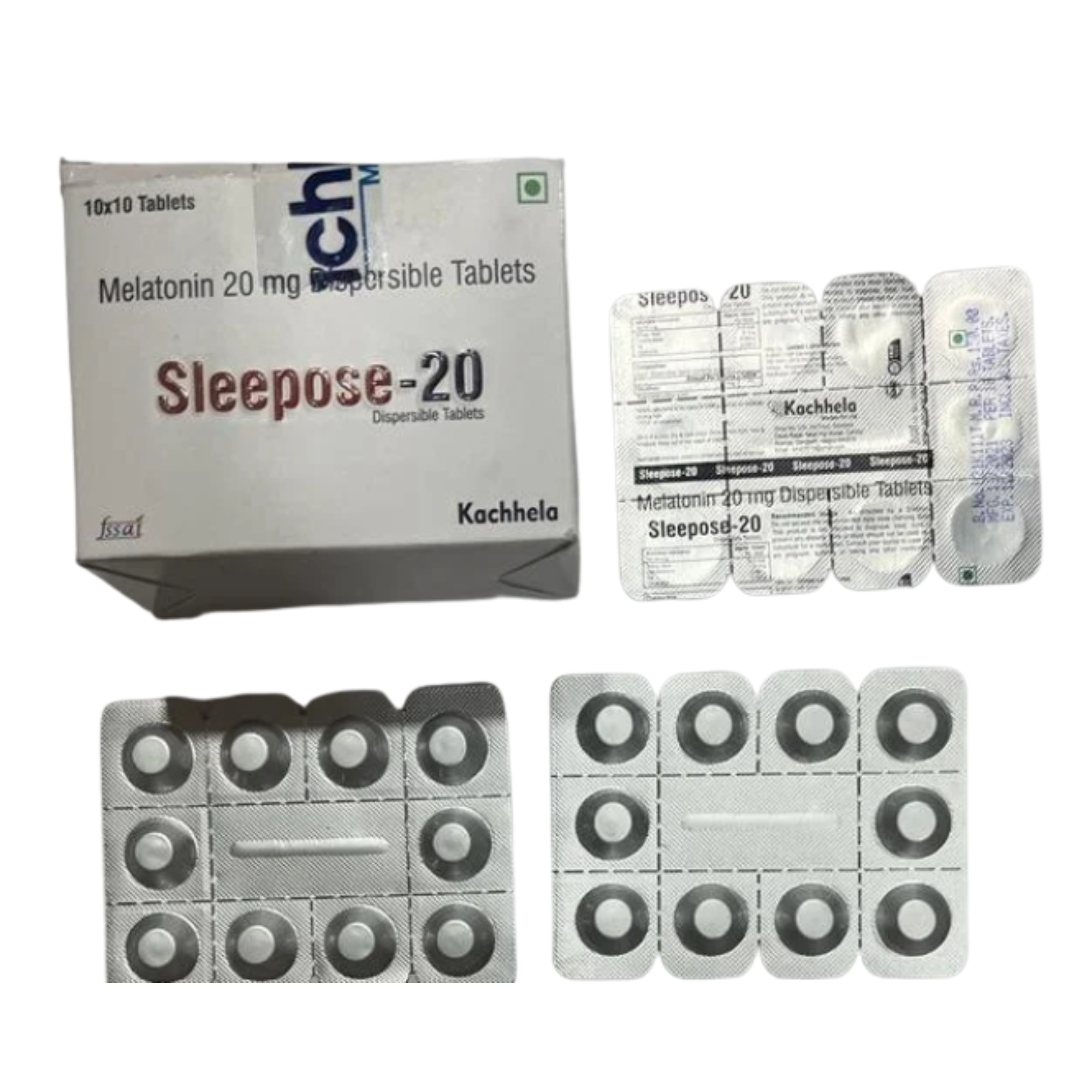 Melatonin Sleepose 20 mg Tablet