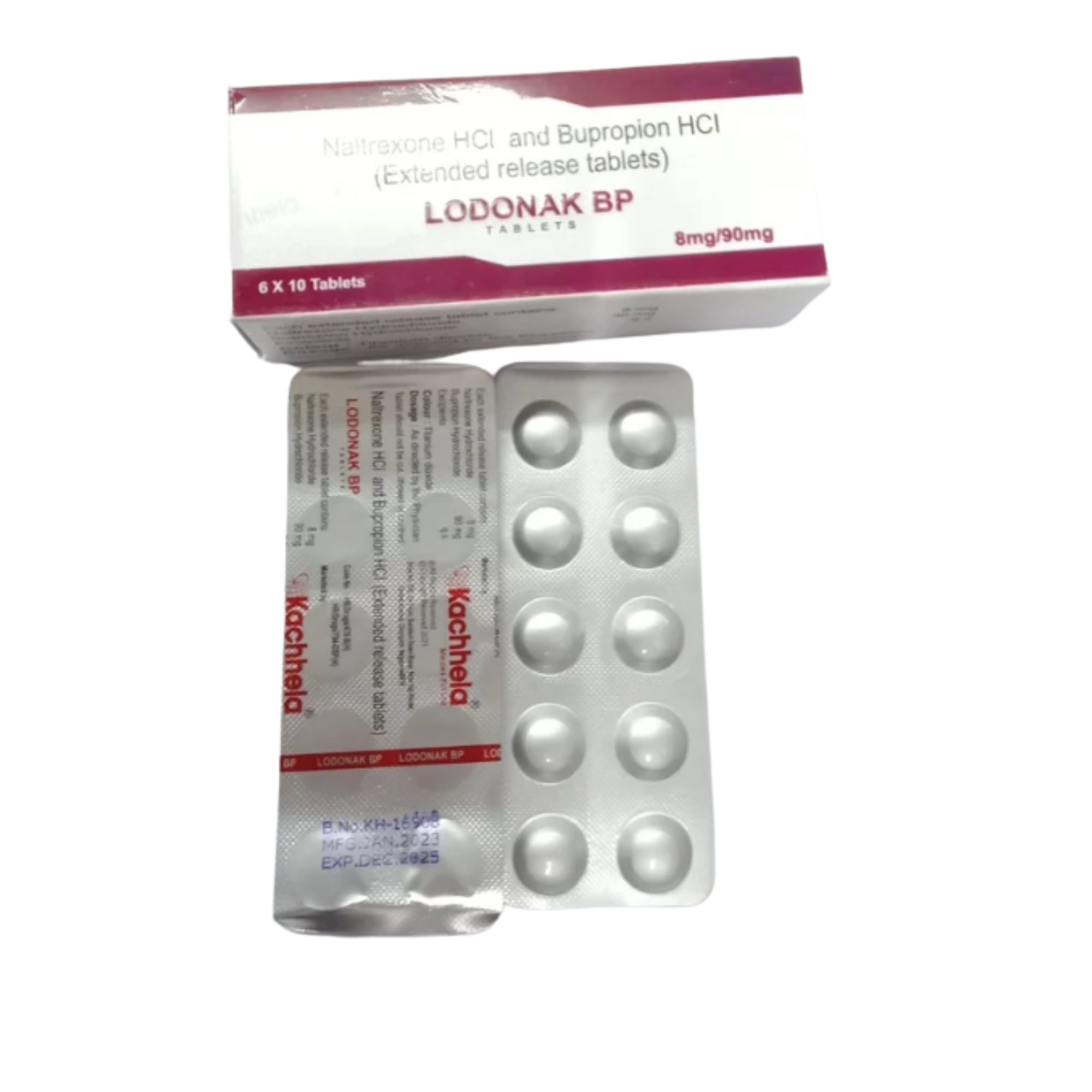 Naltrexone HCL And Bupropion HCL Tablets