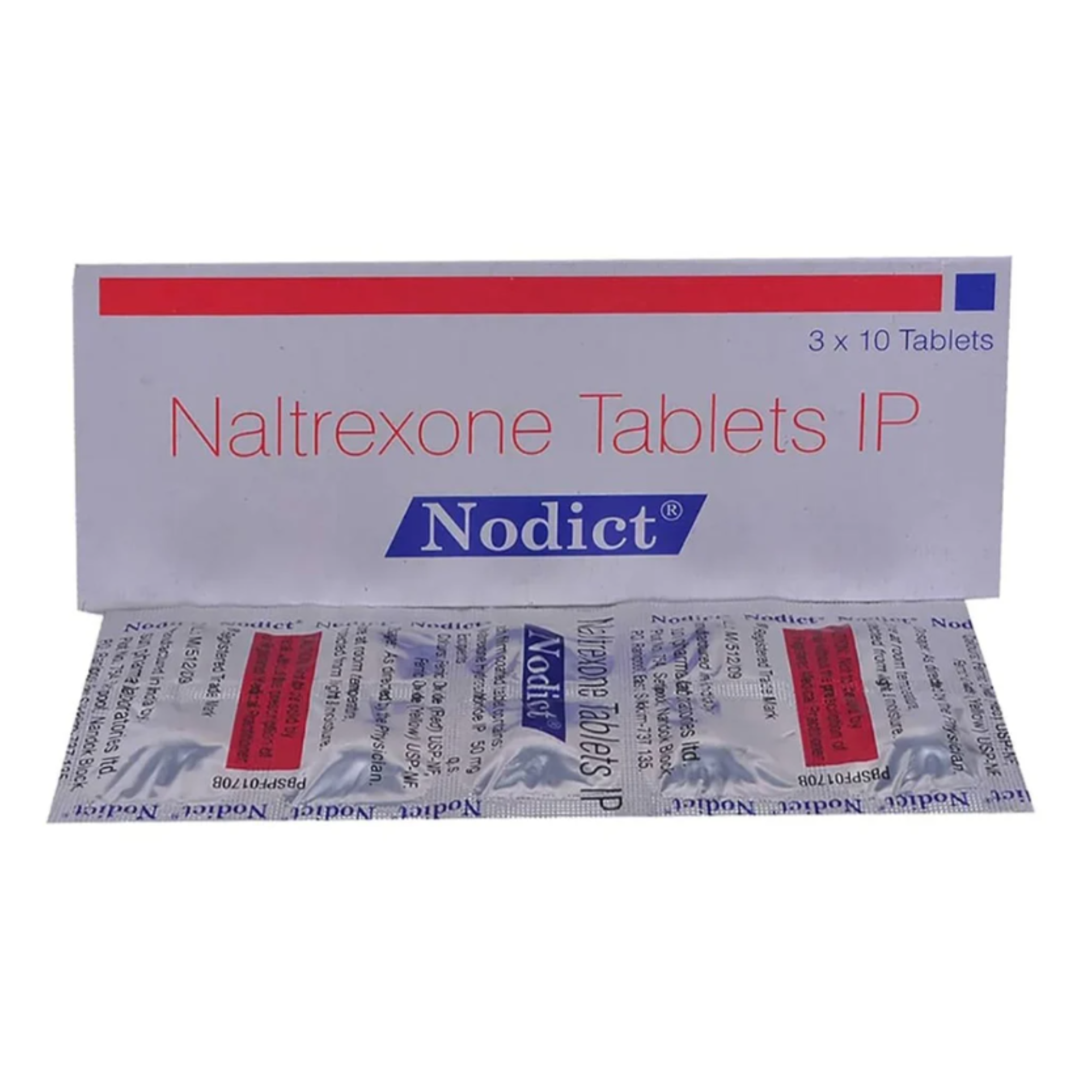 Nodict 50mg Naltrexone Tablets