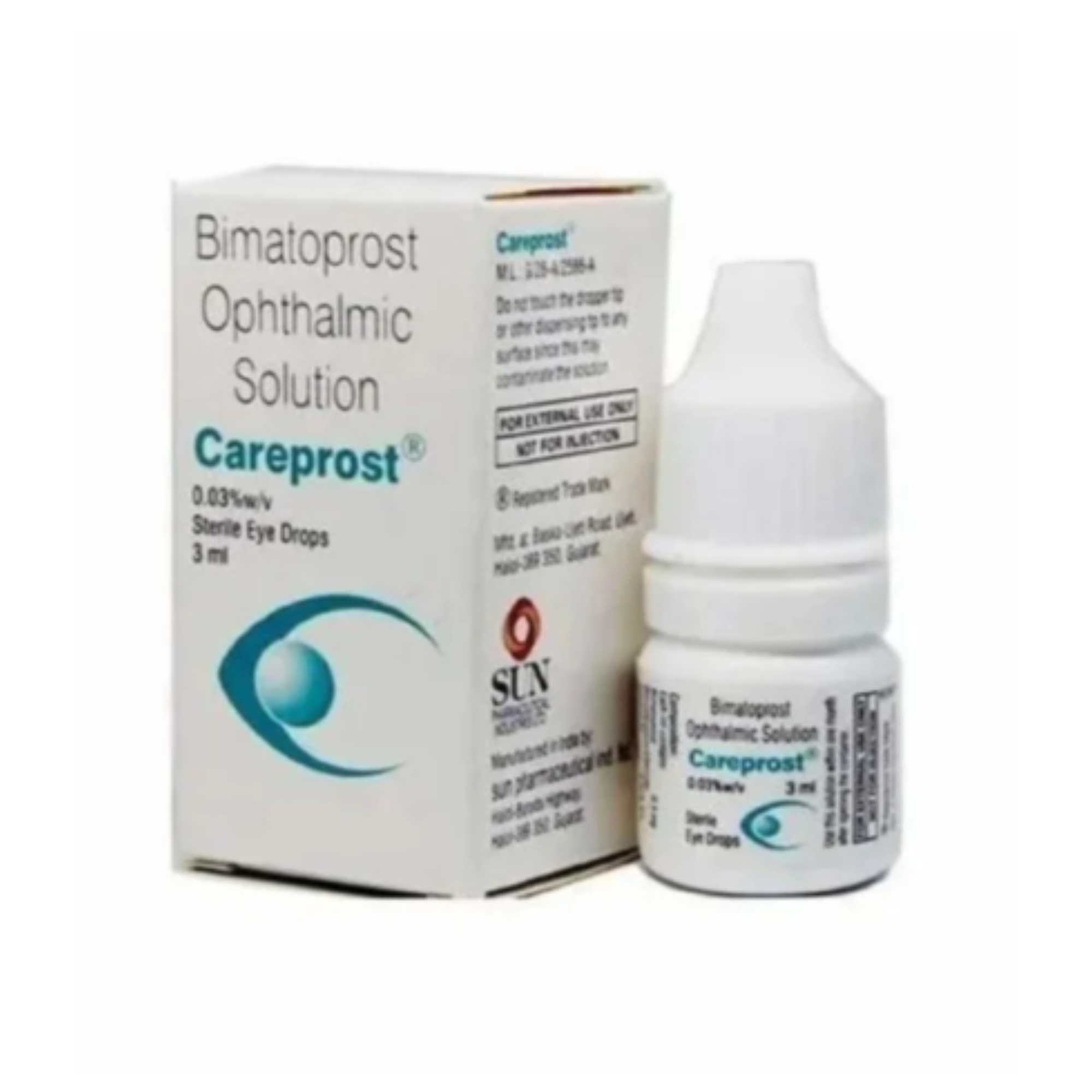 0.03% Careprost Bimatoprost Ophthalmic Eye Drops