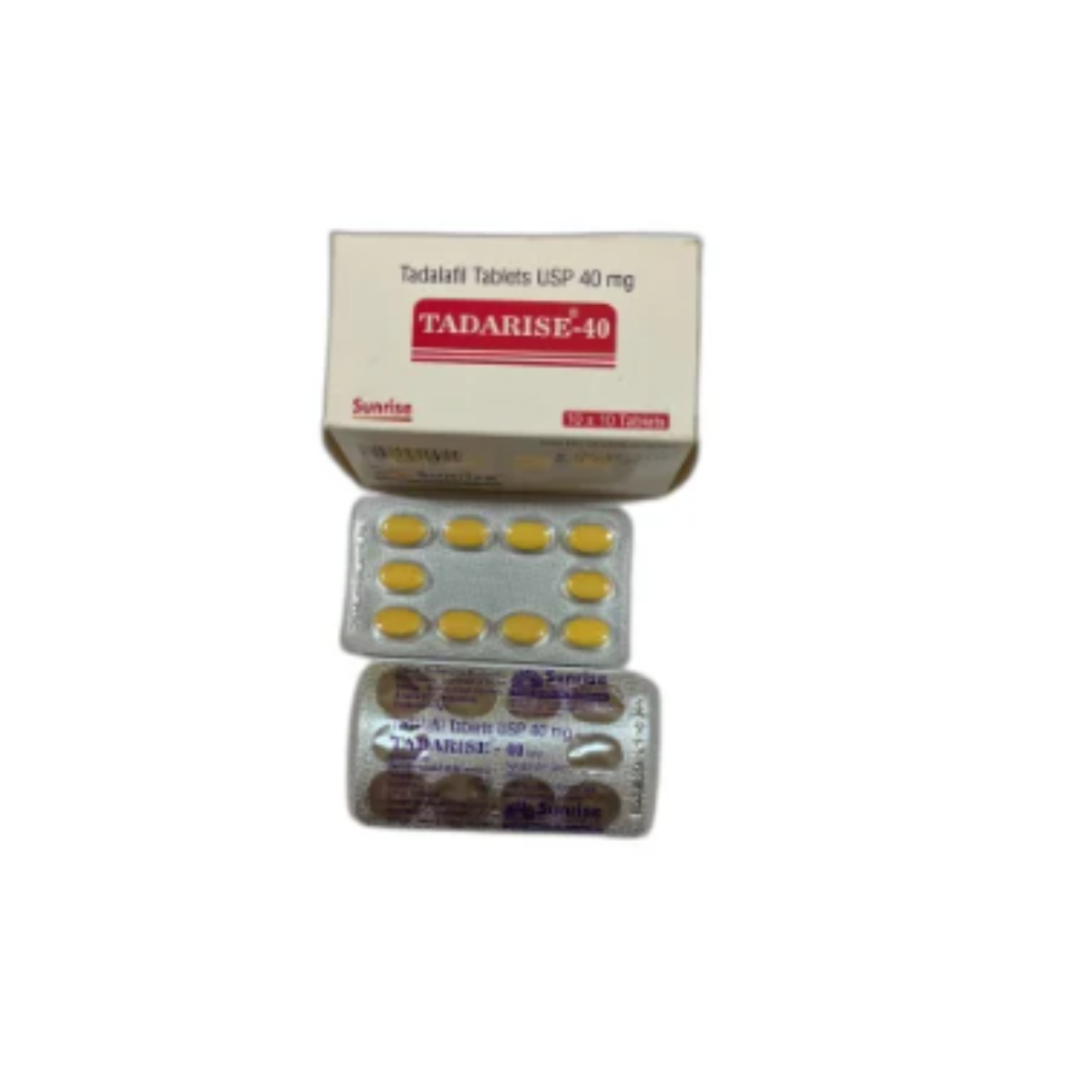 Tadarise 20mg,40mg Tablets