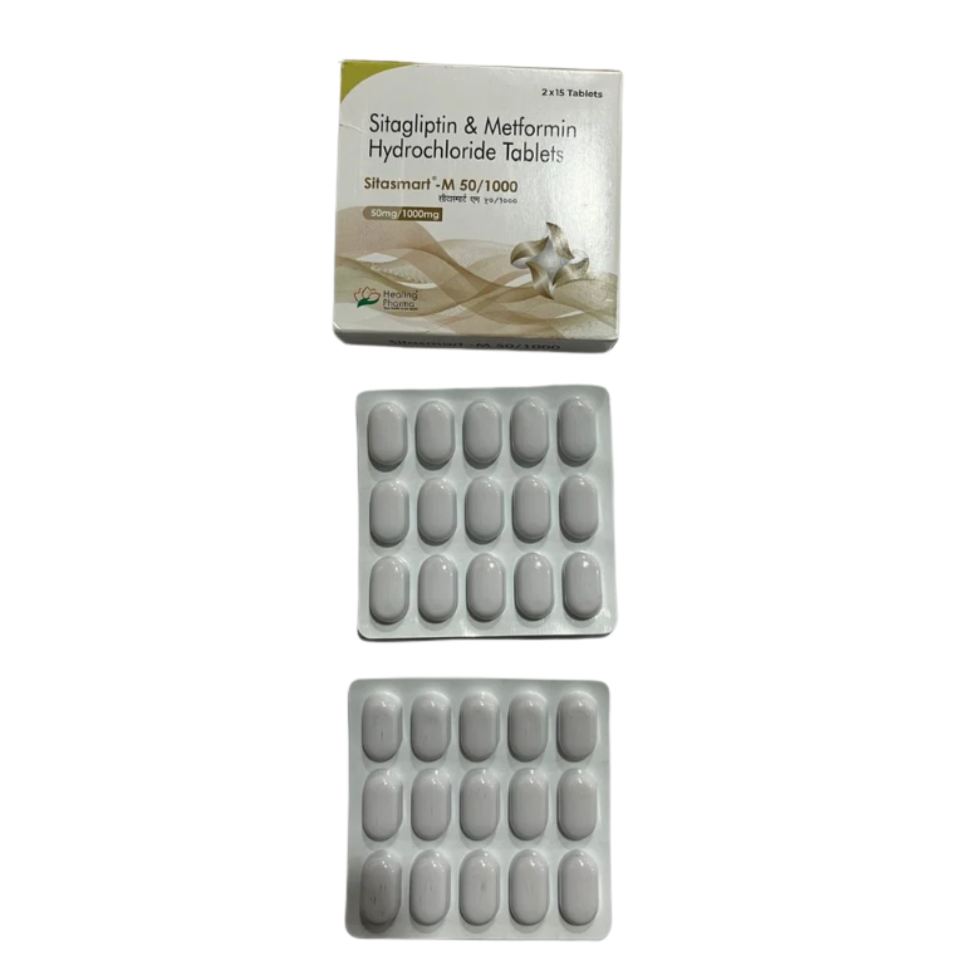 Sitagliptin And Metformin hydrochloride Tablets