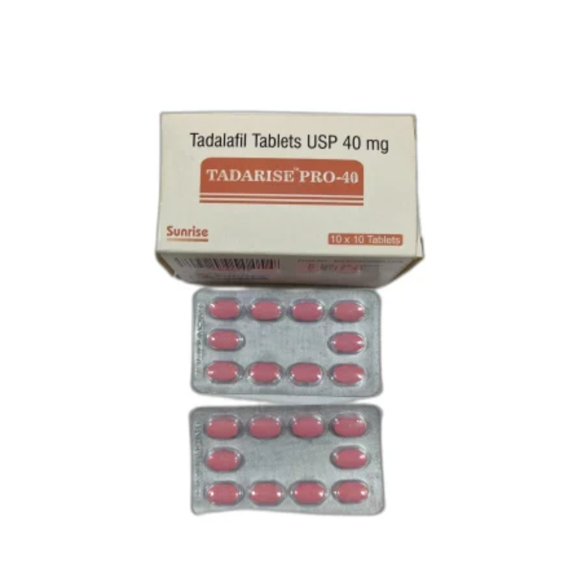 40mg Tadarise Pro Tablets