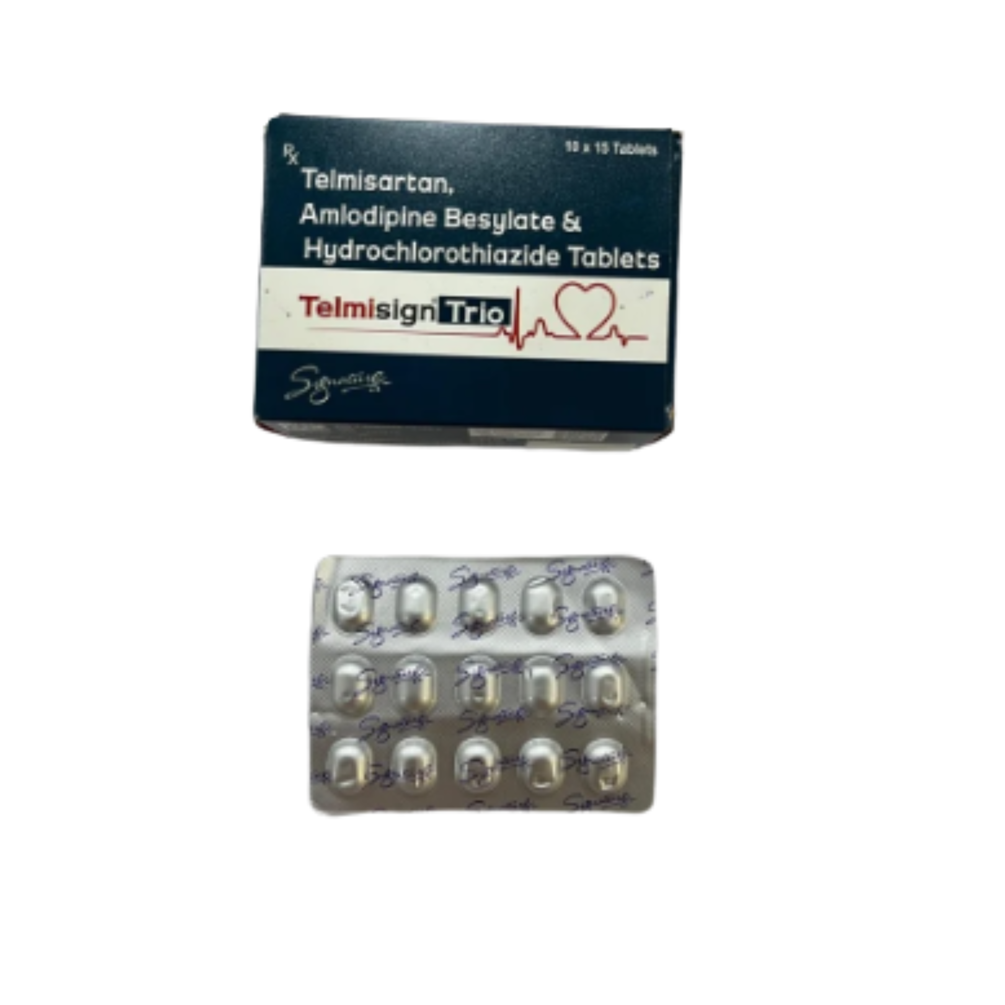 Telmisartan amlodipine besylate And Hydrochlorothiazide Tablets