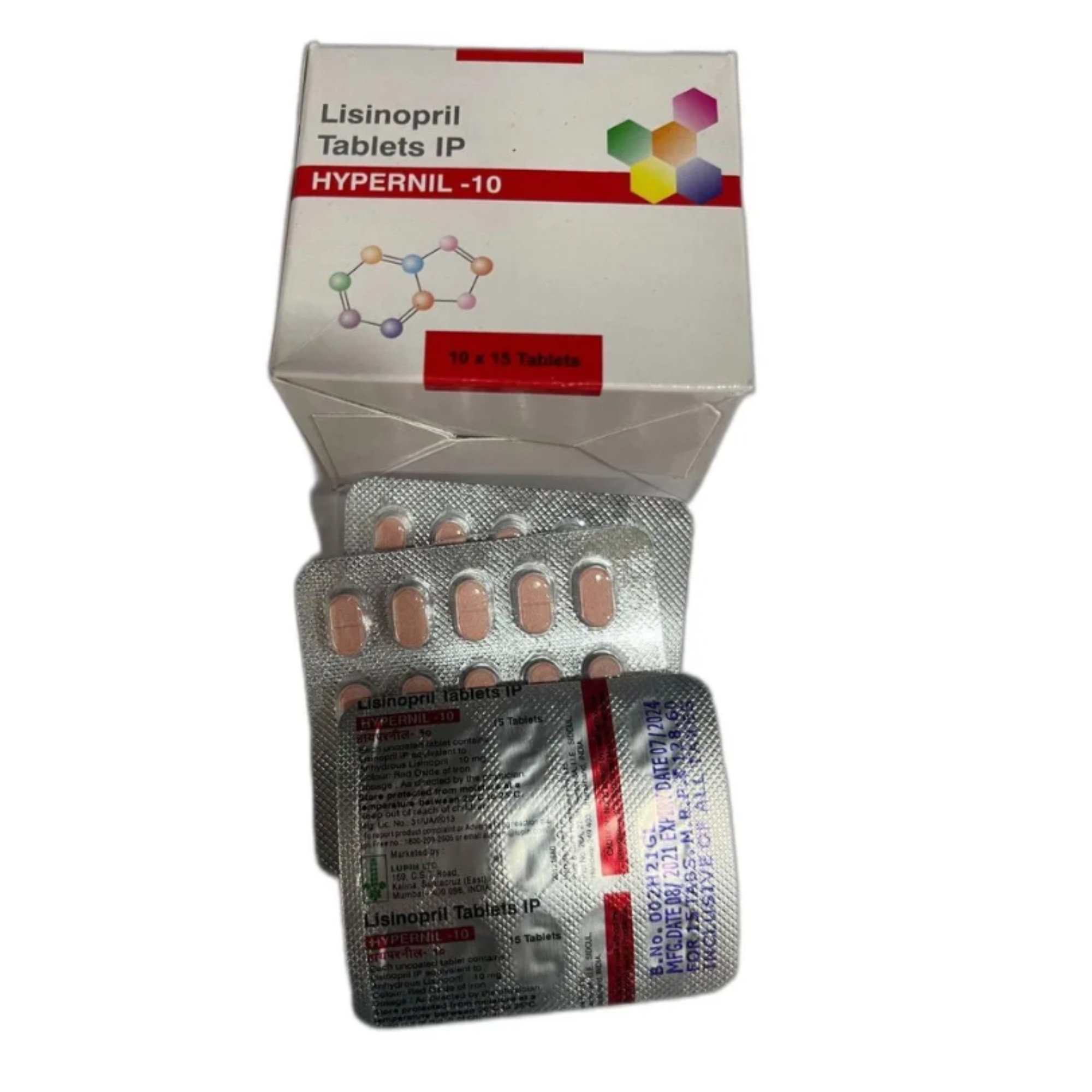 Lisinopril Hypernil Tablet 10 mg