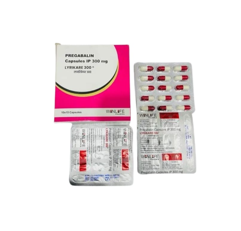 Lyrikare 300 pregabalin capsules