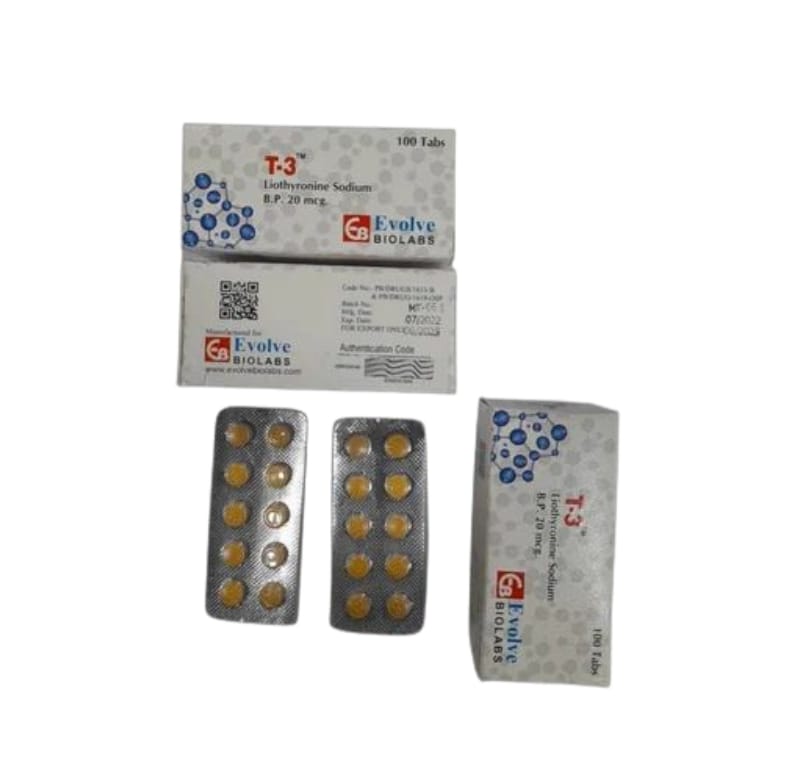 20mg Liothyronine Sodium T3 Tablet
