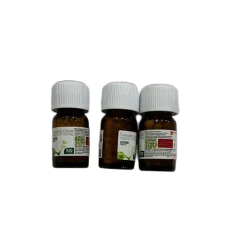 100 mcg Thyroxine Sodium Eltroxin Tablets