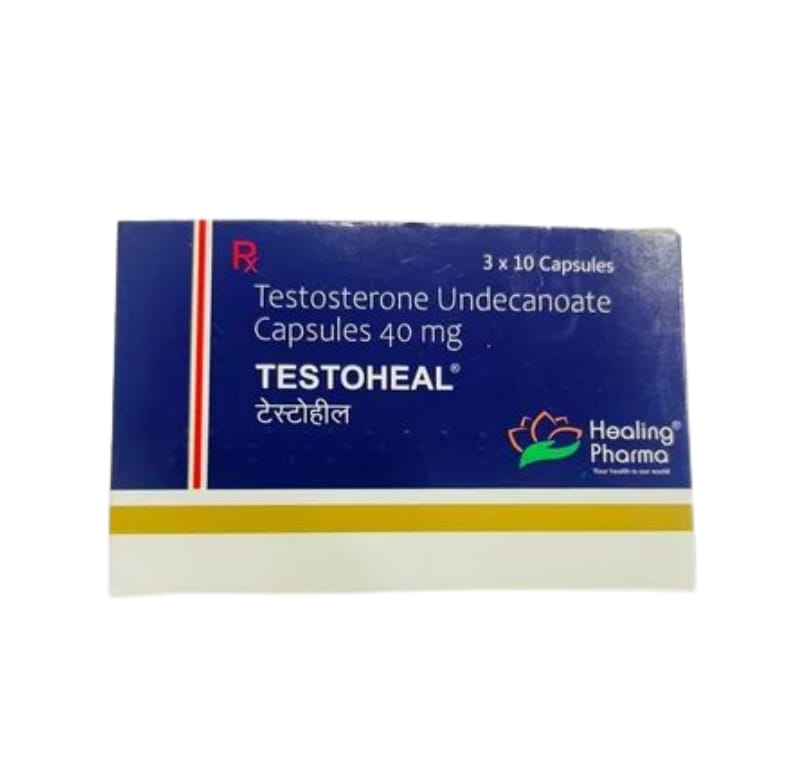 Testoheal Testosterone 40mg Capsule