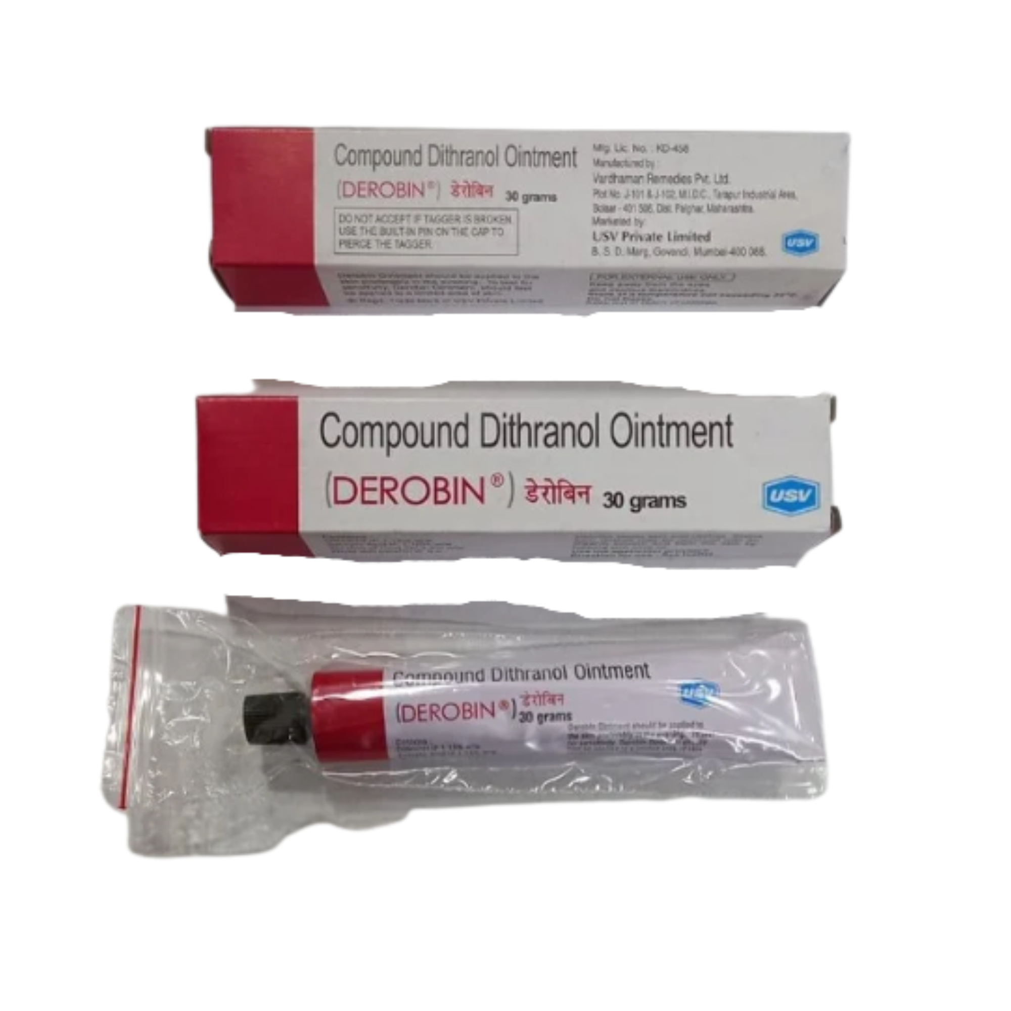 Dithranol 30 Gm Derobin Ointment.