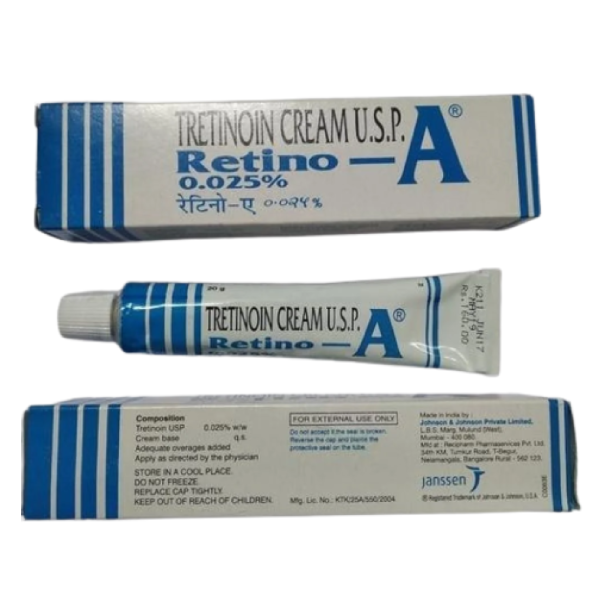0.025% Retino A Tretinoin Cream
