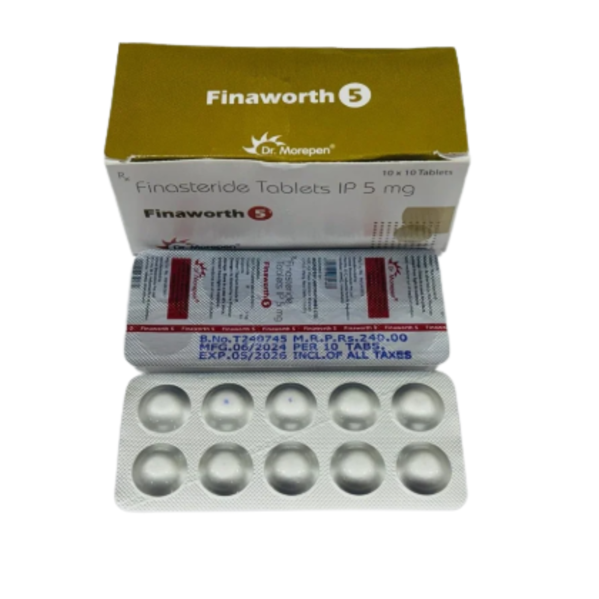 Finasteride 5mg Tablet