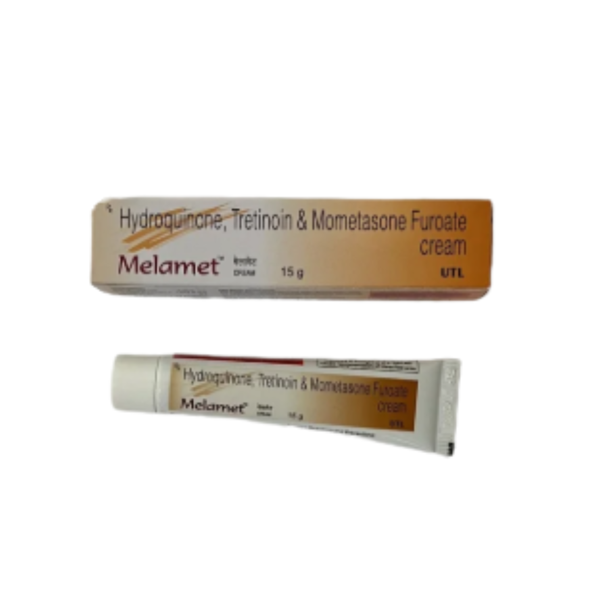15g Melamet Hydroquinone Tretinoin Mometasone Furoate Cream