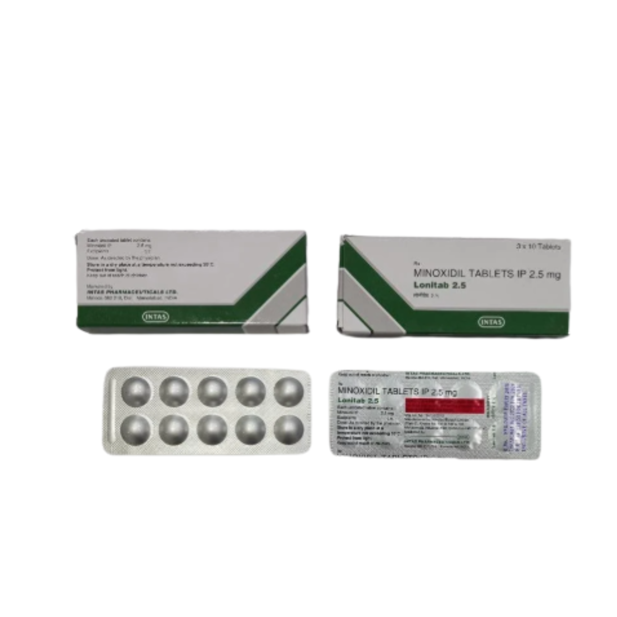2.5mg Minoxidil Tablet