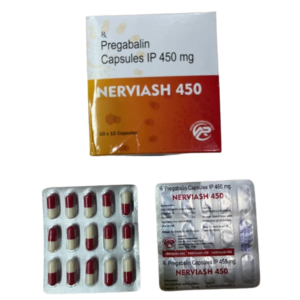 Nerviash 450 mg pregabalin capsules