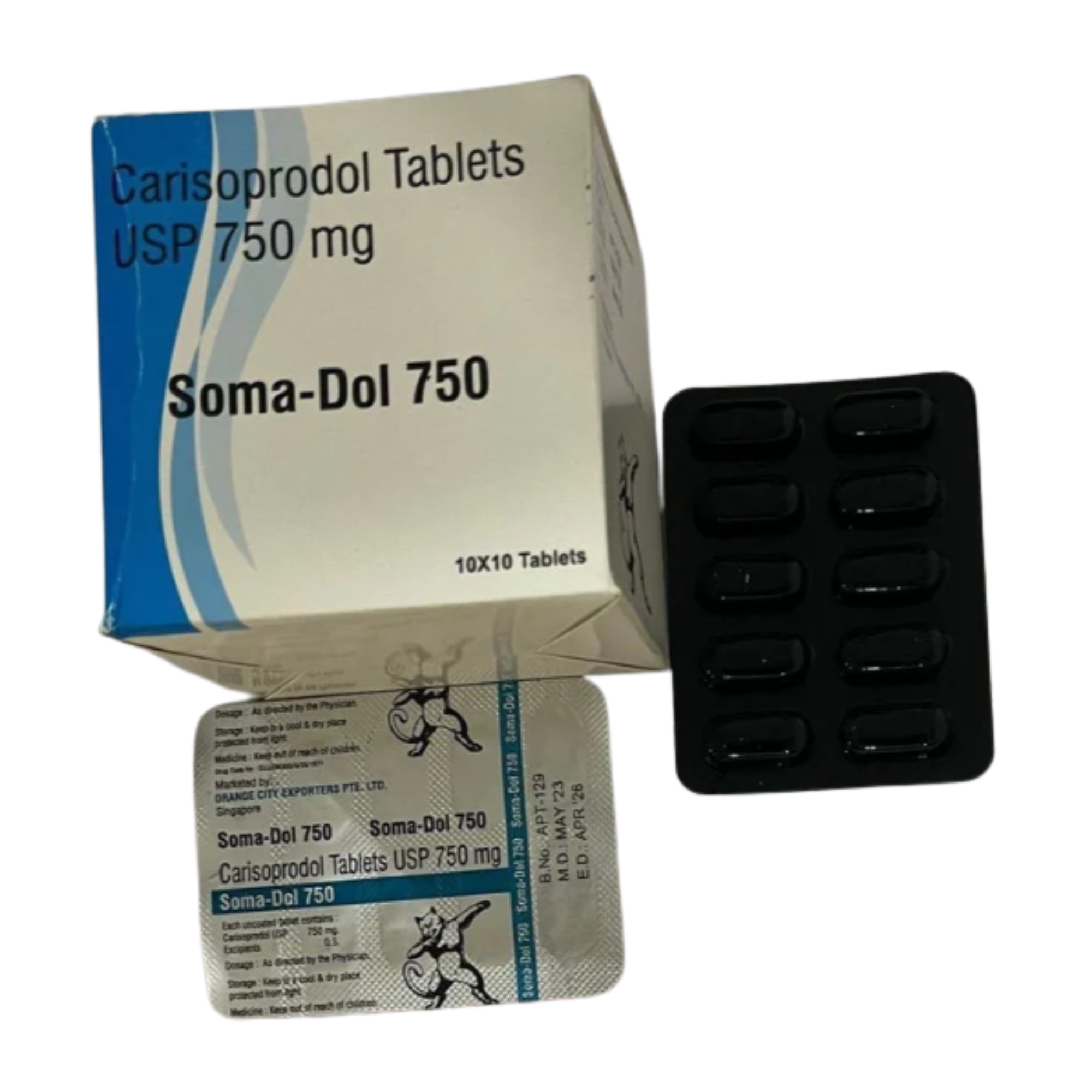 750mg Soma Dol Tablet