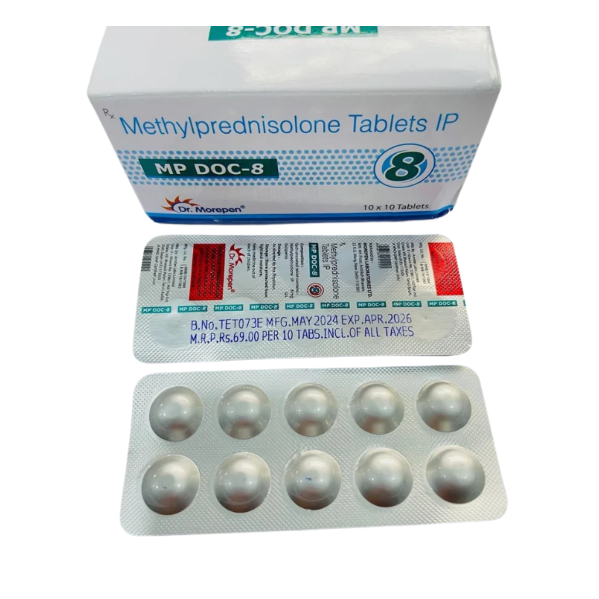 Methyprednisolone Tablets 8 mg