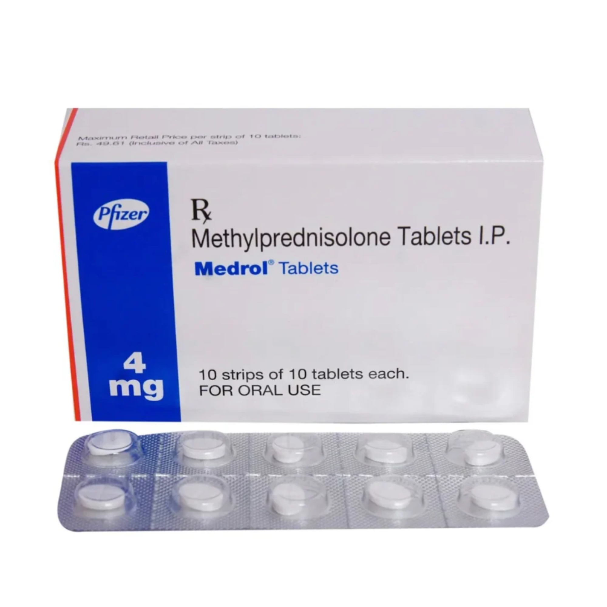 4mg Medrol Methylprednisolone Tablet