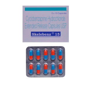 15mg Skelebenz Cyclobenzaprine Tablets