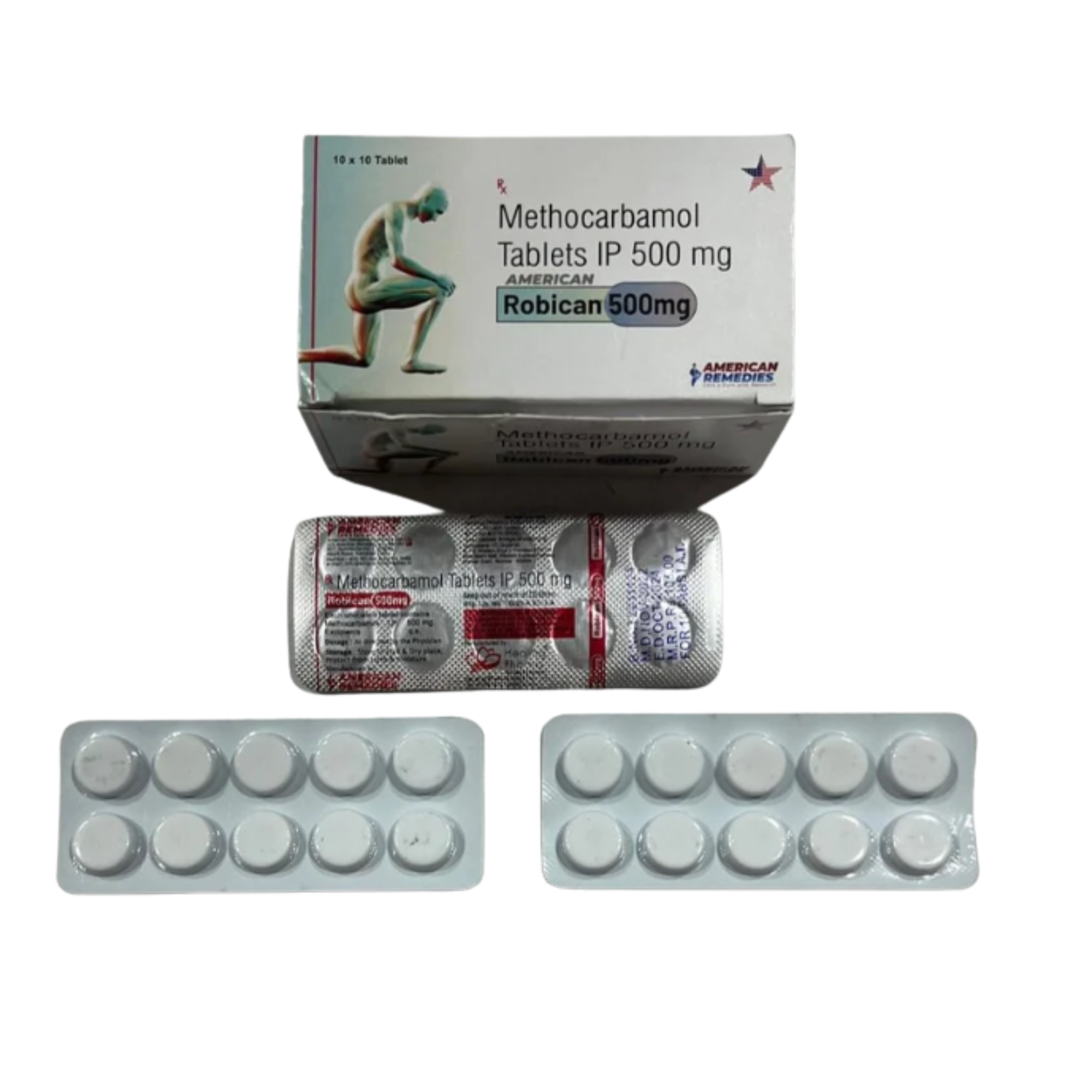 500mg Methocarbamol Tablets