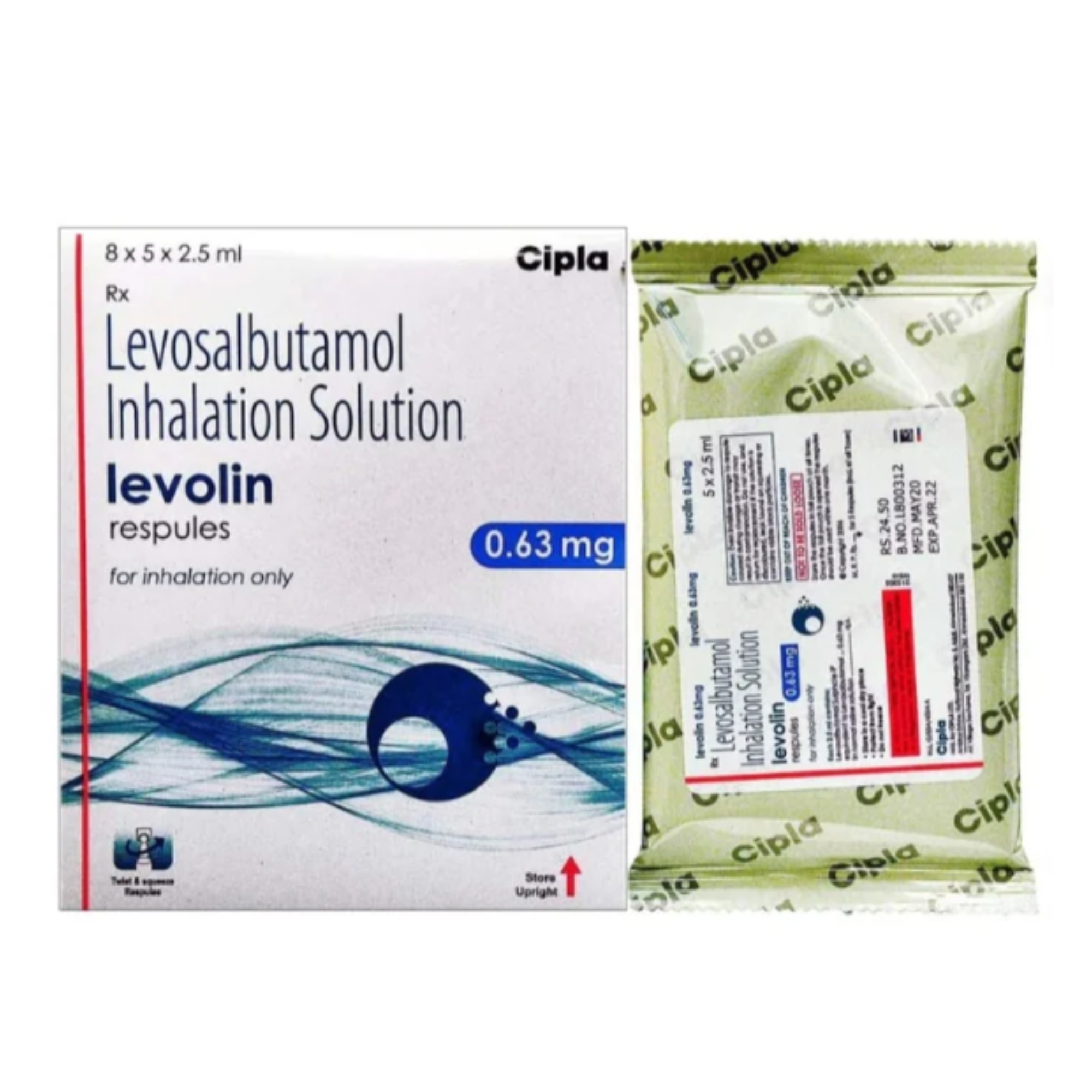Levolin 0.63 Respules