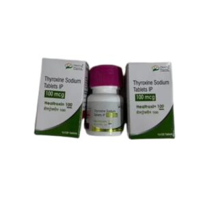 100mcg Healtroxin Thyroxine Sodium Tablets