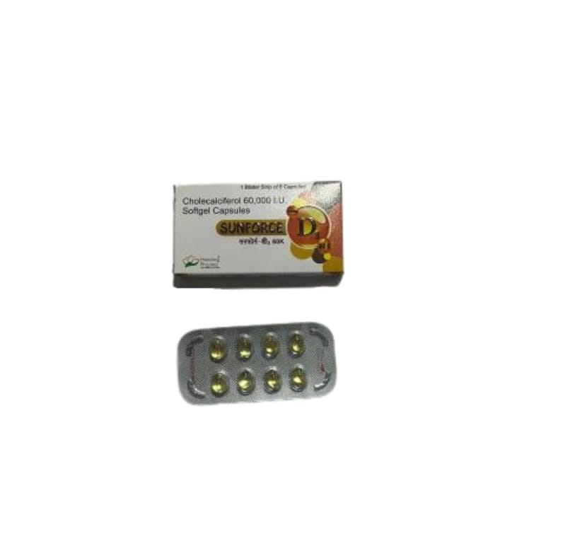 Cholecalciferol 60000 I U Capsules