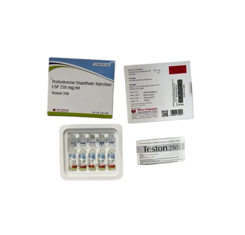 Teatosterone enanthate injection 250 mg